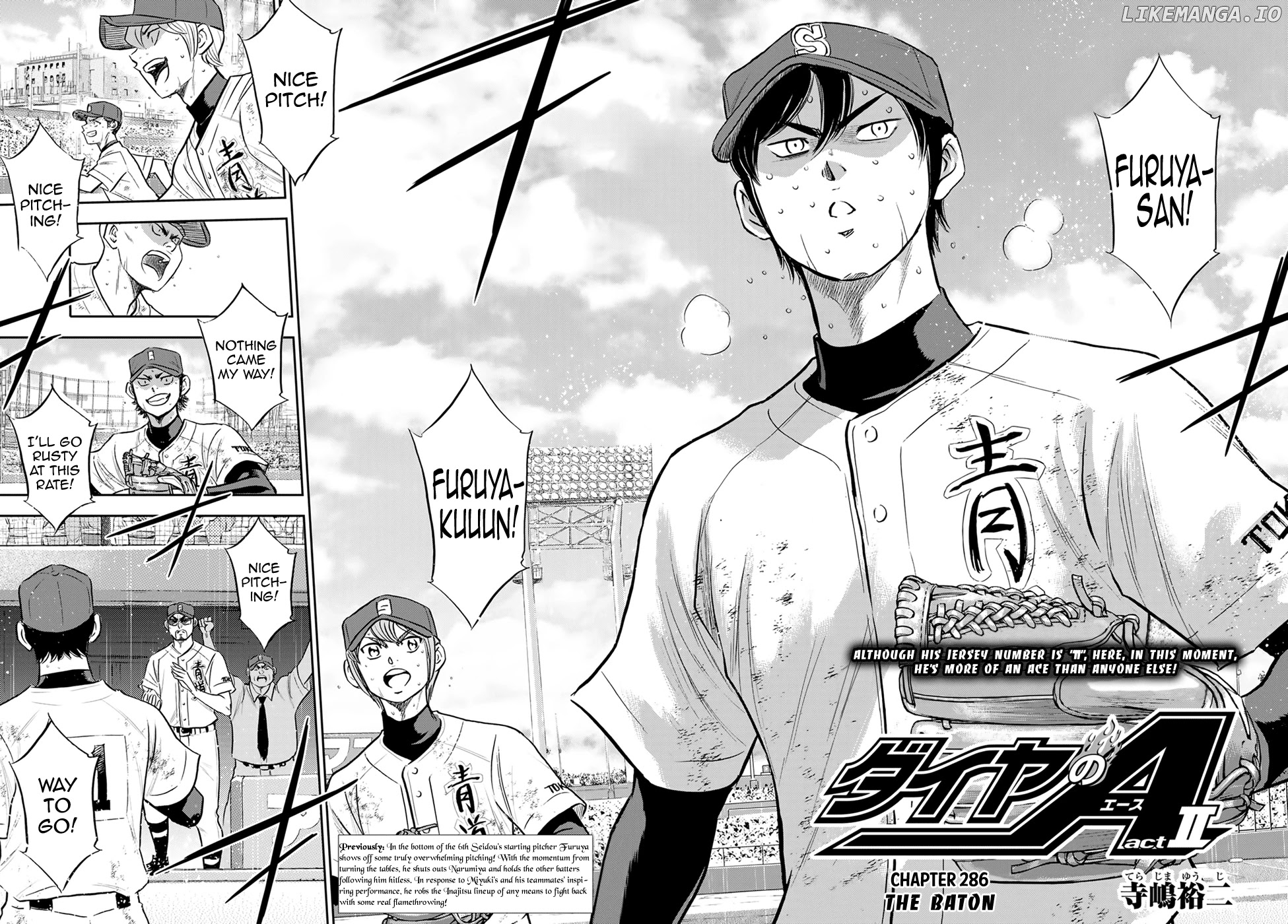 Daiya no A - Act II Chapter 286 - page 4