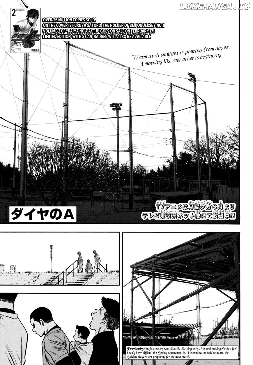 Daiya no A - Act II Chapter 21 - page 1