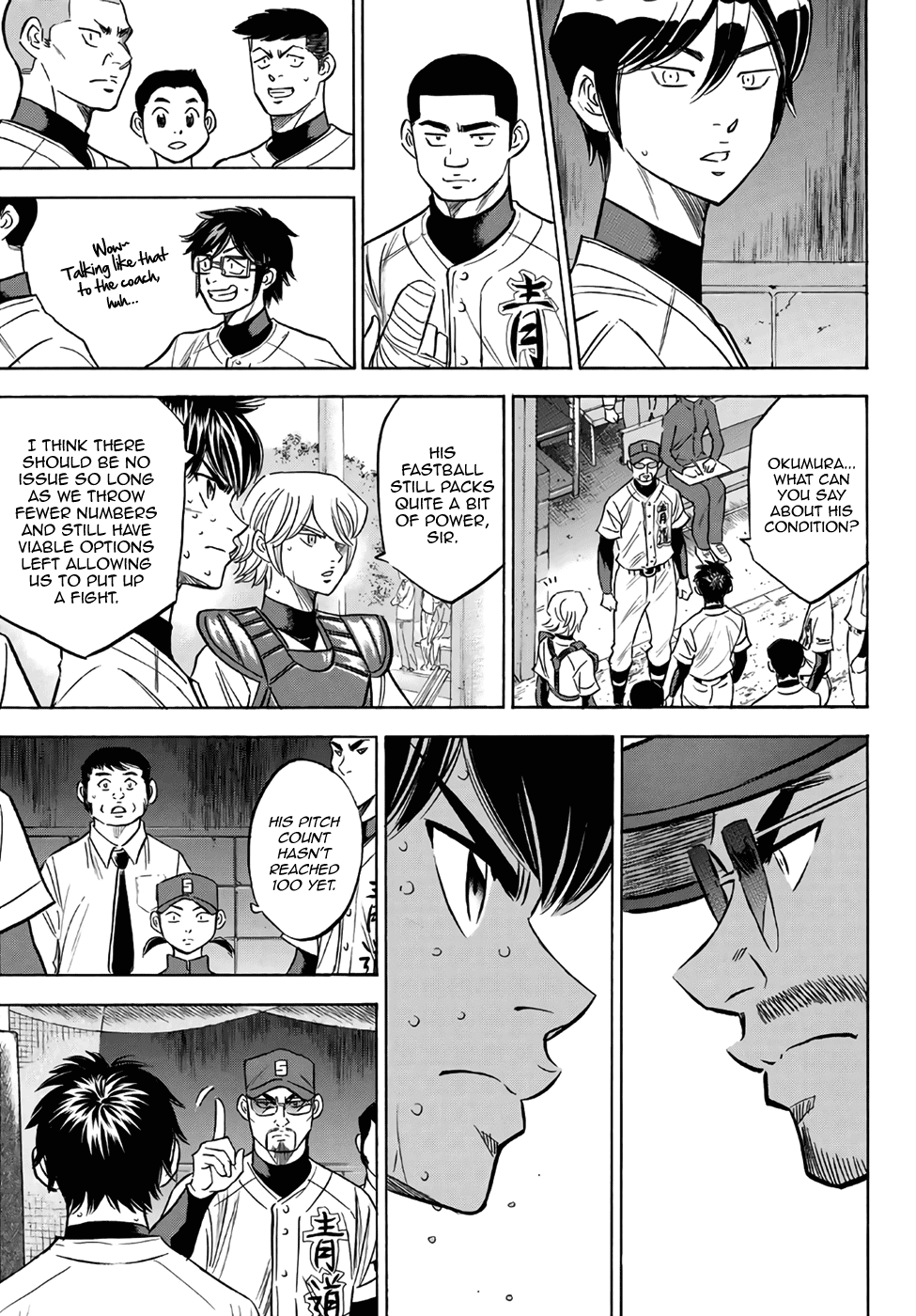Daiya no A - Act II Chapter 129 - page 8