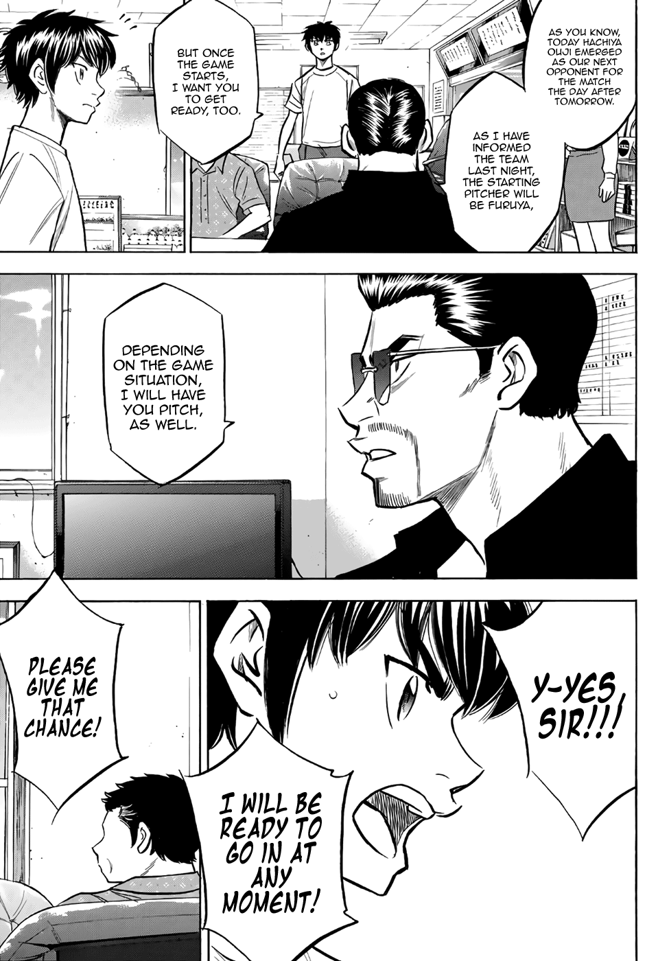 Daiya no A - Act II chapter 159 - page 9