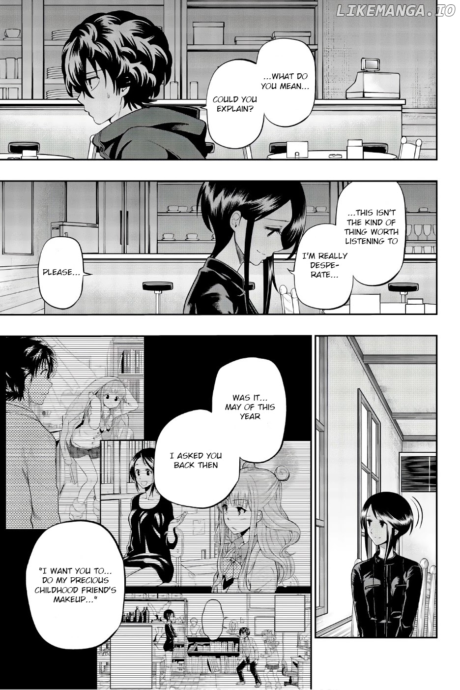 Hoshino, Me o Tsubutte. chapter 86 - page 5