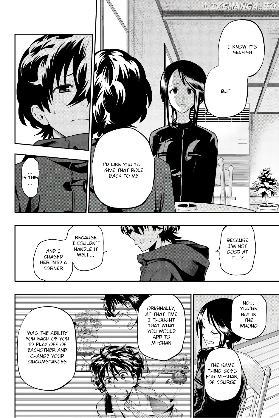 Hoshino, Me o Tsubutte. chapter 86 - page 6