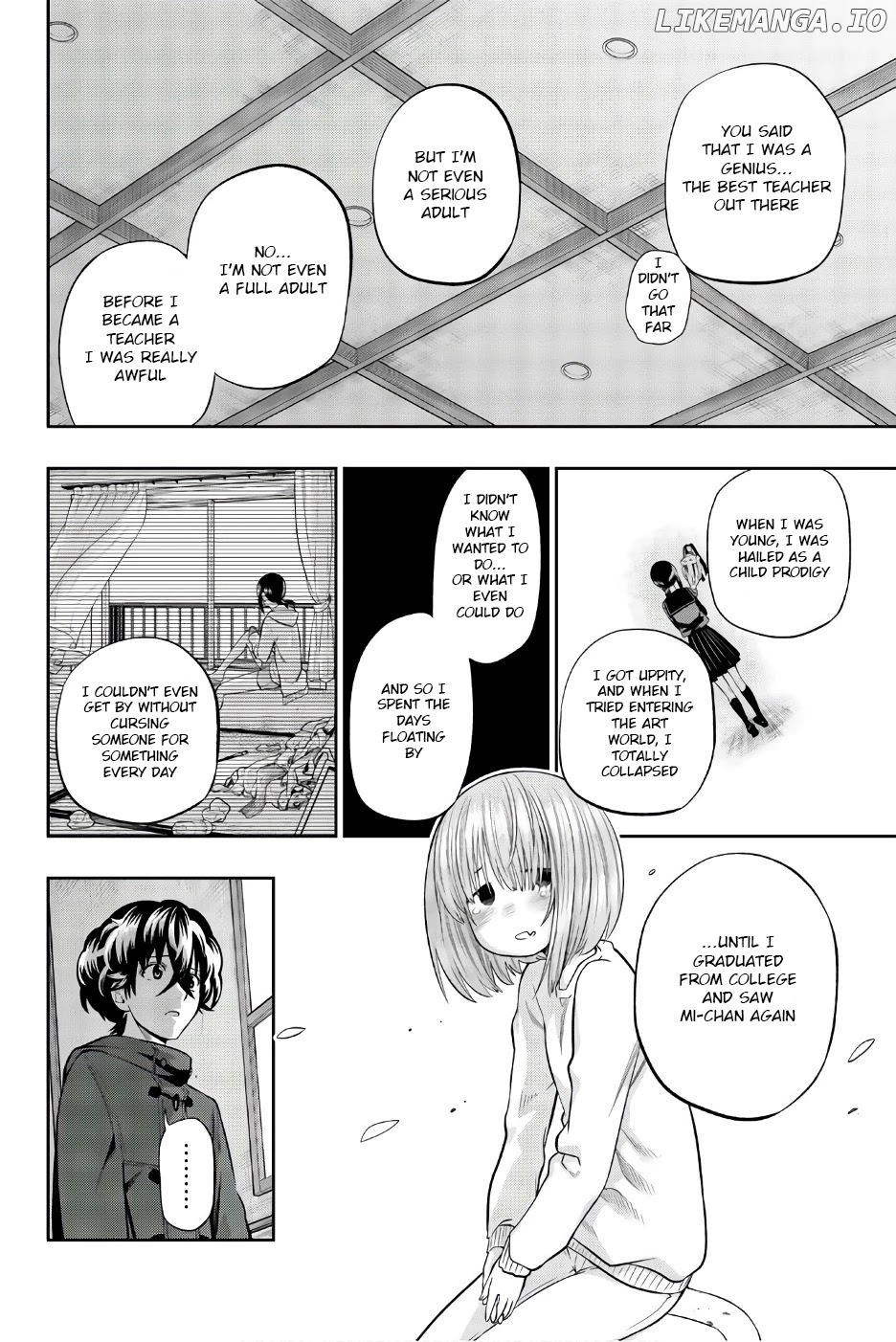 Hoshino, Me o Tsubutte. chapter 86 - page 8