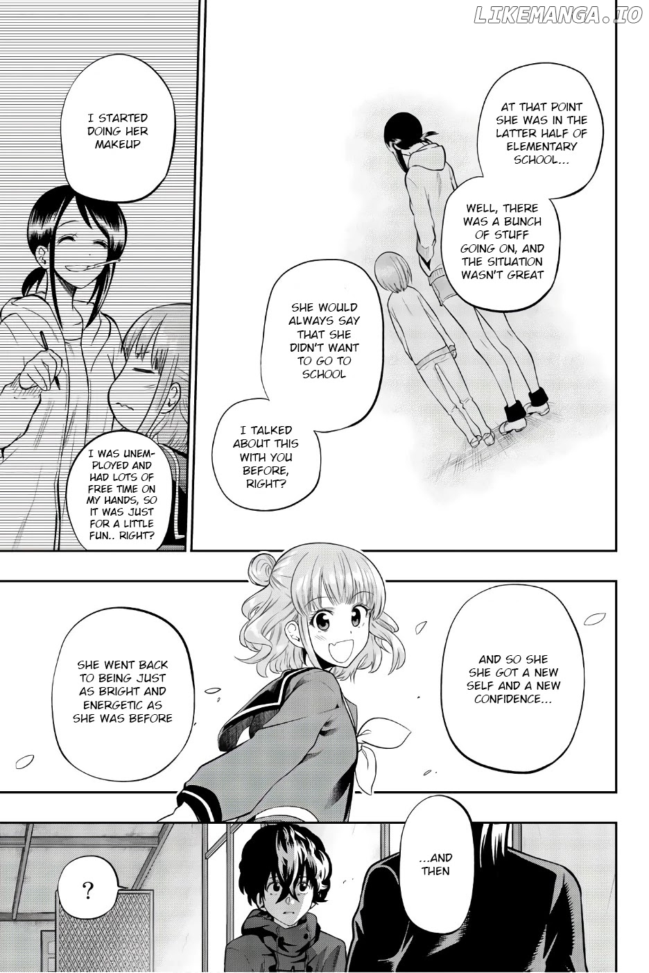 Hoshino, Me o Tsubutte. chapter 86 - page 9