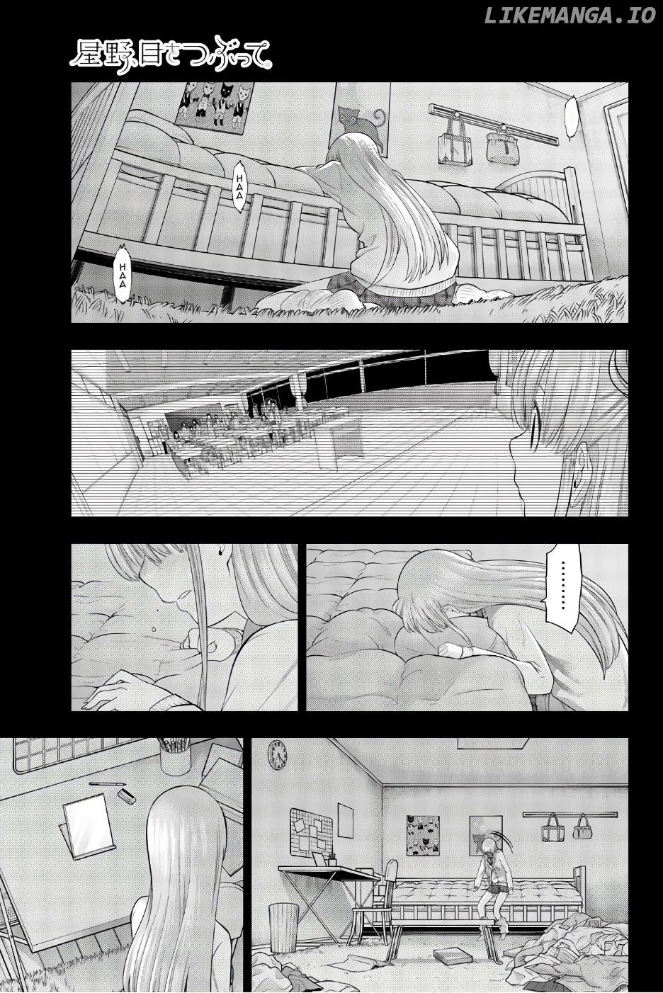 Hoshino, Me o Tsubutte. chapter 90 - page 2