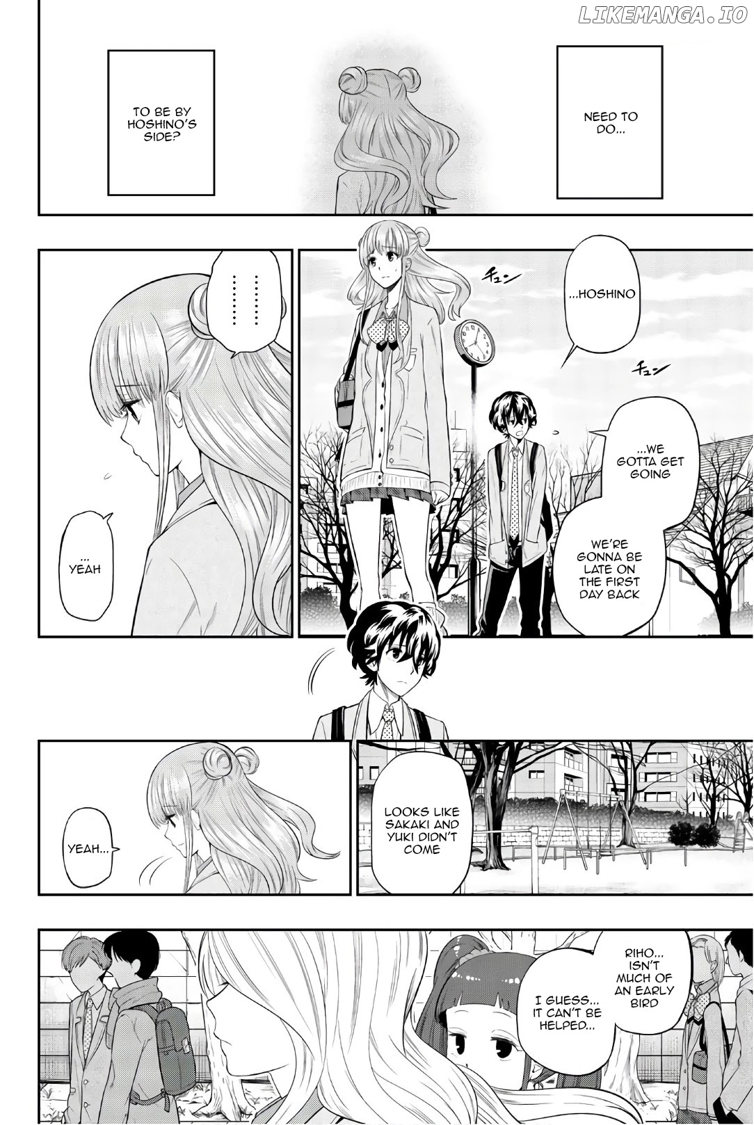 Hoshino, Me o Tsubutte. chapter 91 - page 3
