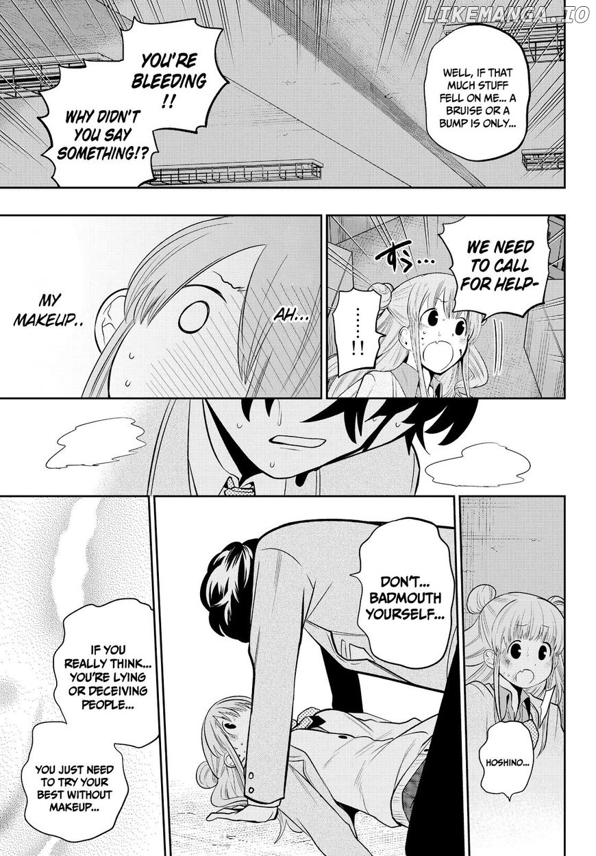 Hoshino, Me o Tsubutte. chapter 52 - page 16