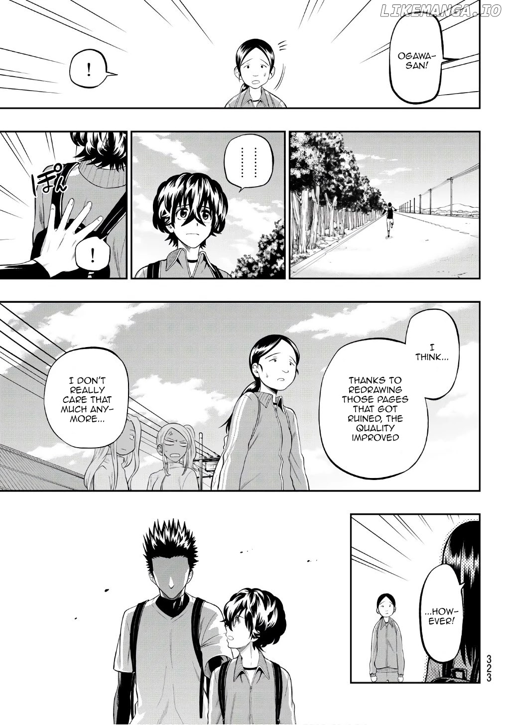 Hoshino, Me o Tsubutte. chapter 101 - page 17