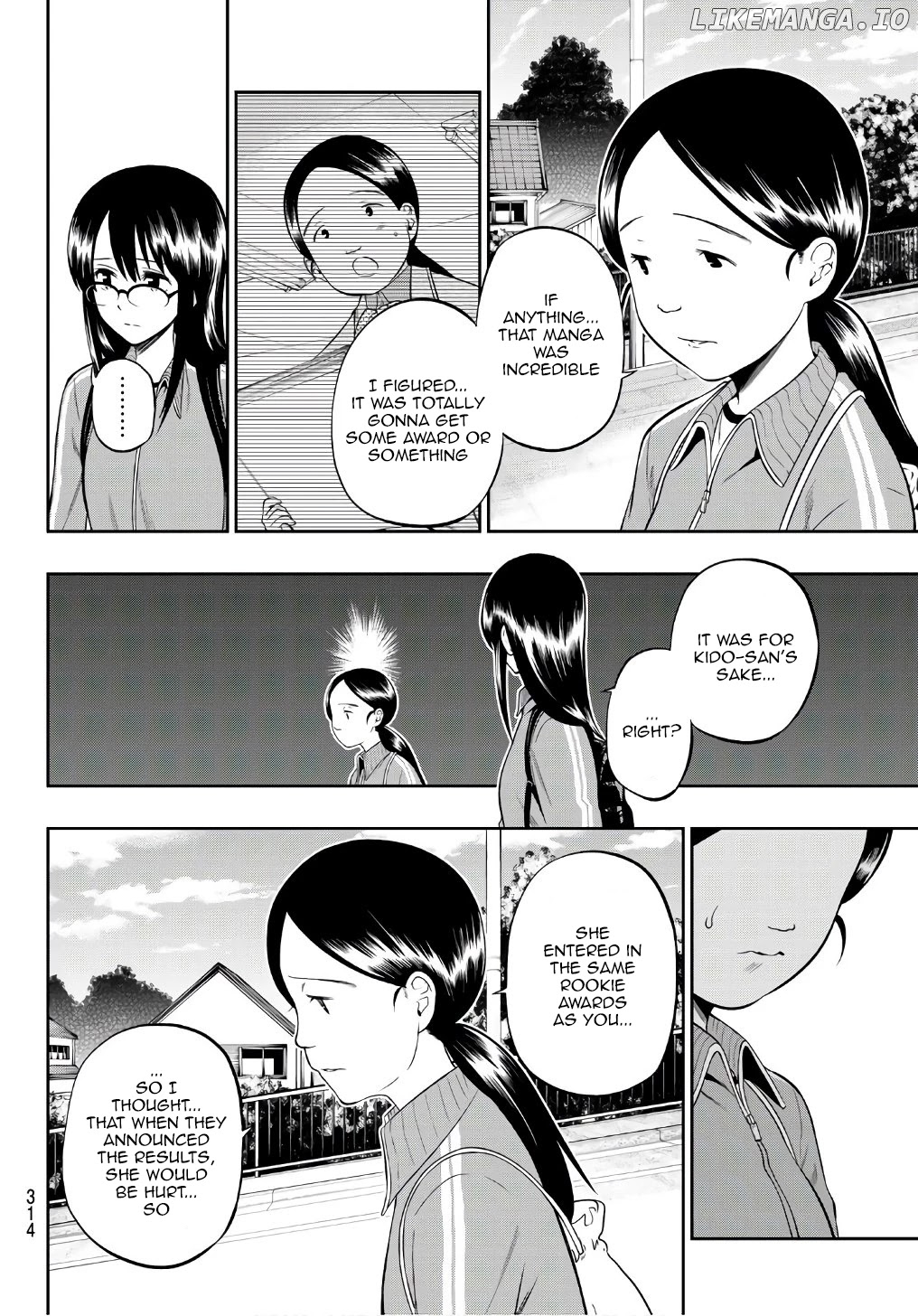 Hoshino, Me o Tsubutte. chapter 101 - page 8