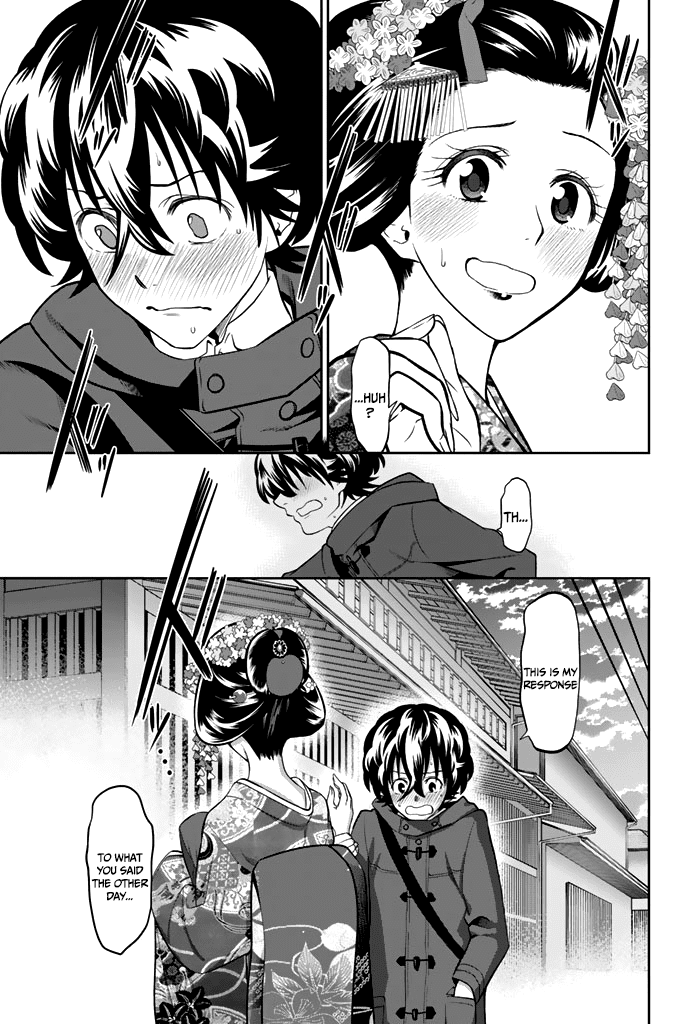 Hoshino, Me o Tsubutte. chapter 63 - page 8