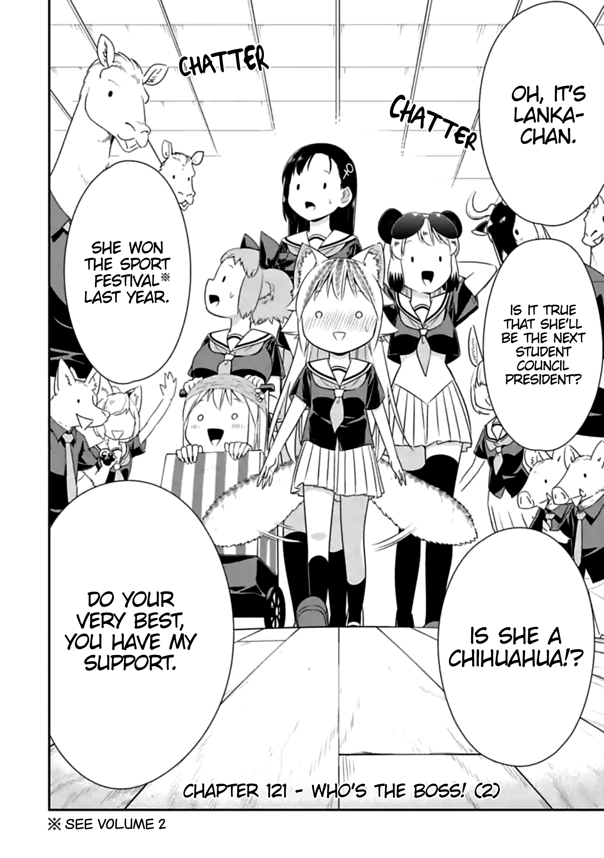 Murenase! Shiiton Gakuen Chapter 121 - page 2