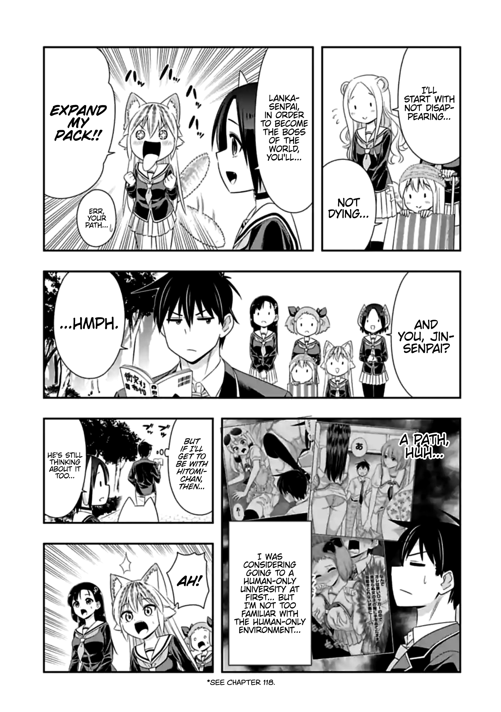 Murenase! Shiiton Gakuen Chapter 140 - page 5