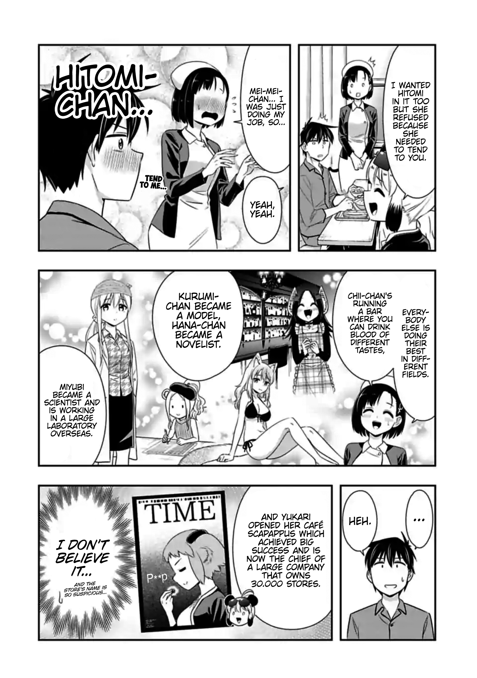 Murenase! Shiiton Gakuen Chapter 141 - page 4