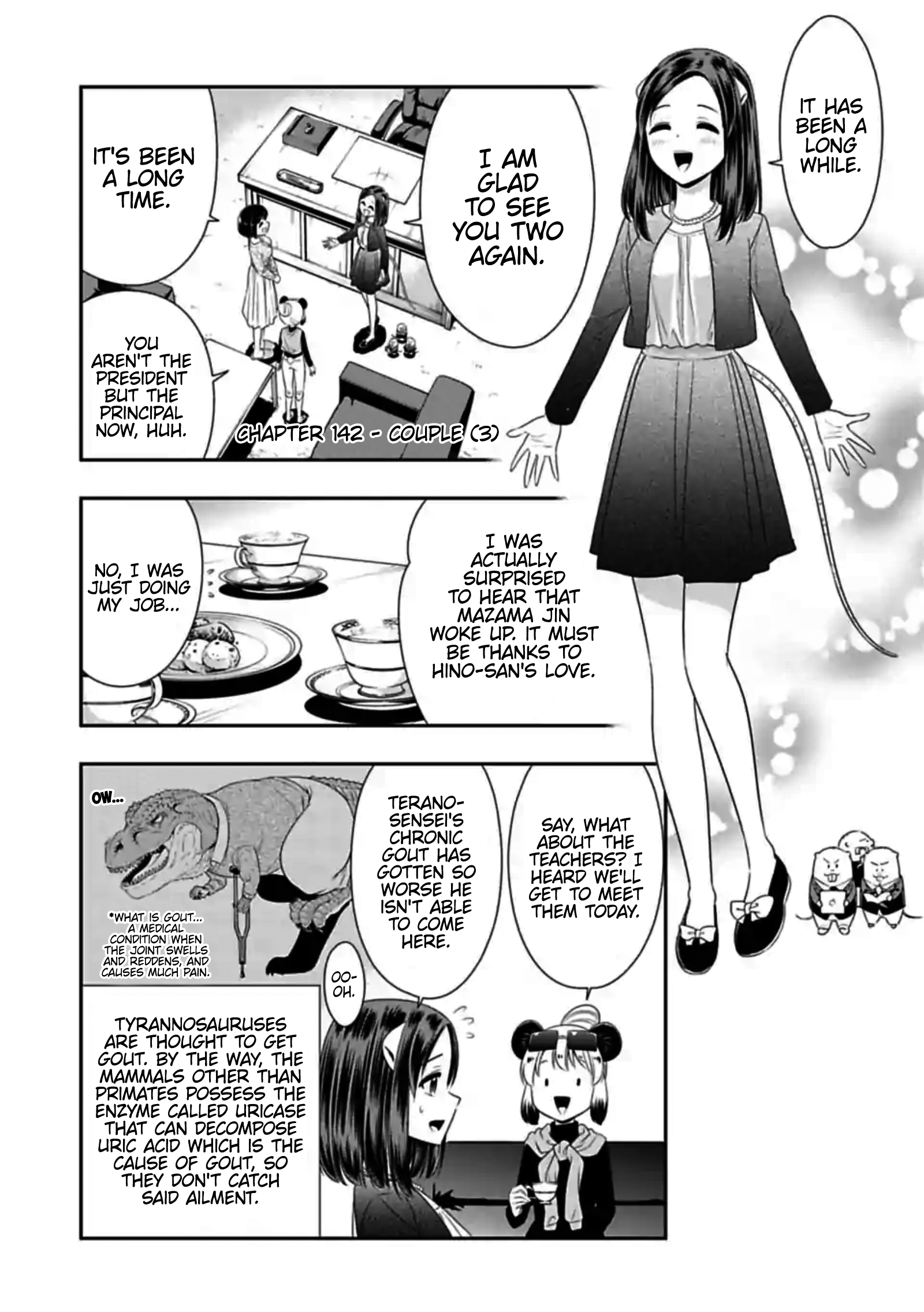 Murenase! Shiiton Gakuen Chapter 142 - page 1