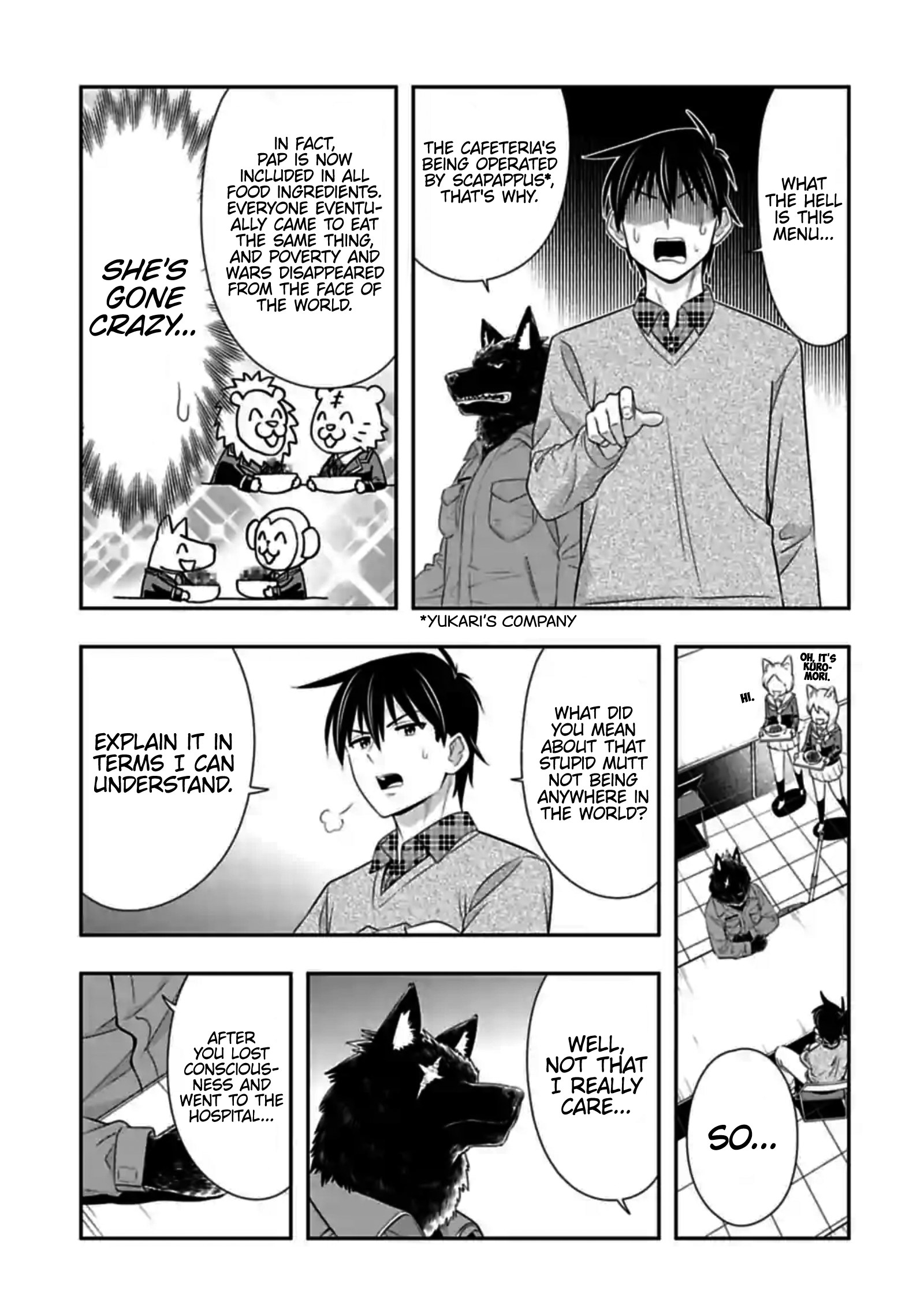 Murenase! Shiiton Gakuen Chapter 142 - page 3