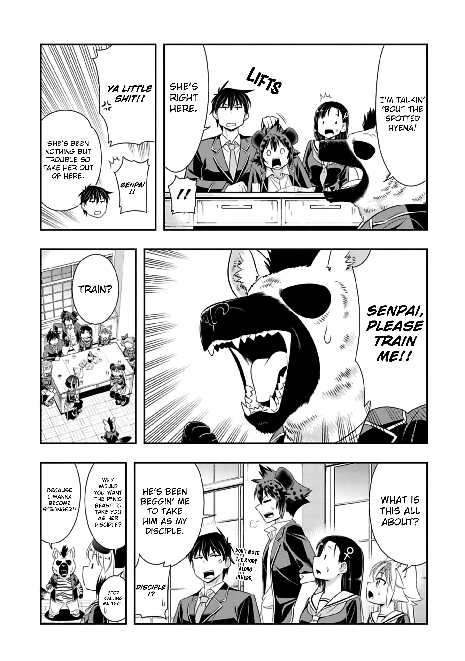 Murenase! Shiiton Gakuen Chapter 96 - page 3