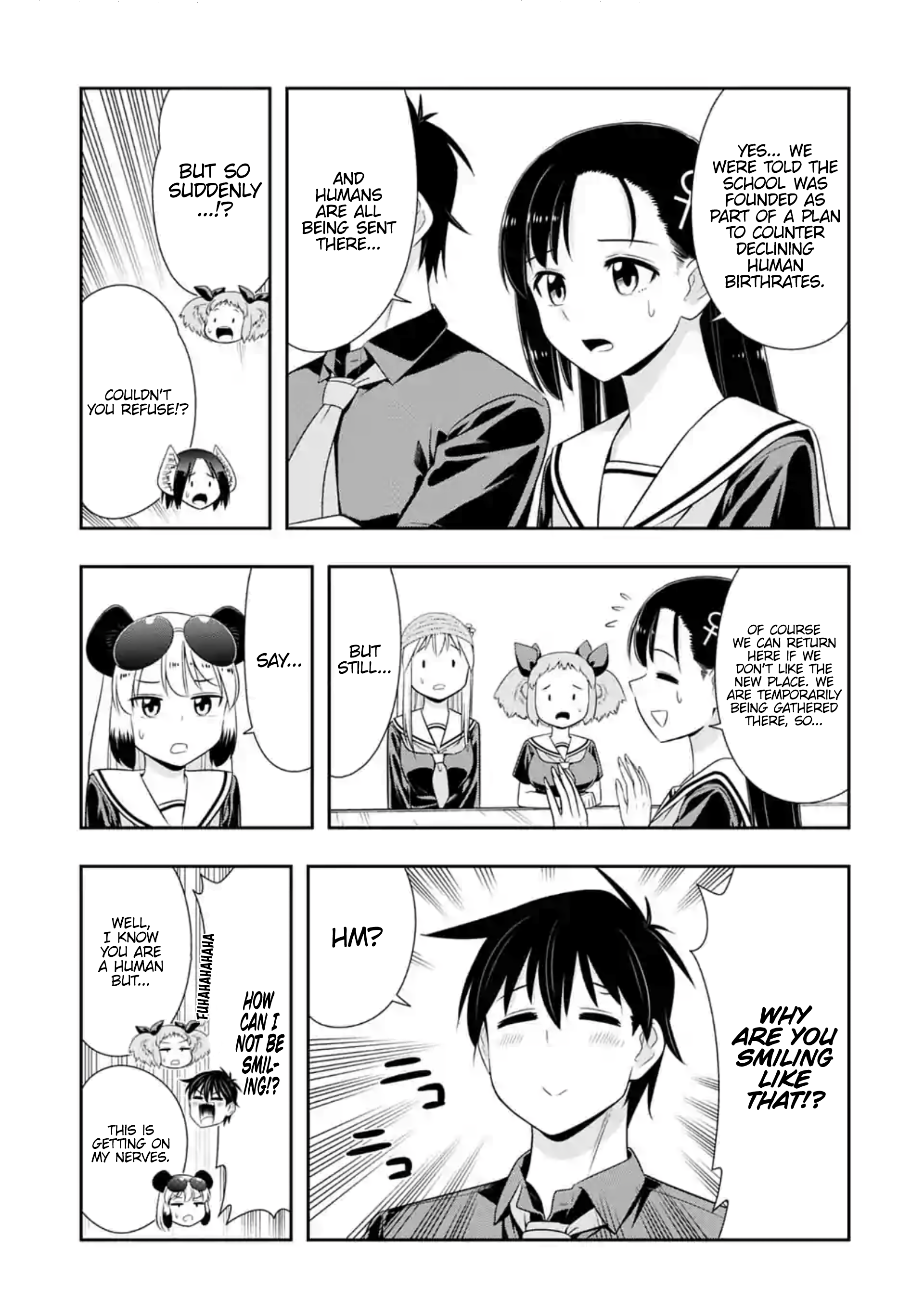 Murenase! Shiiton Gakuen Chapter 117 - page 3