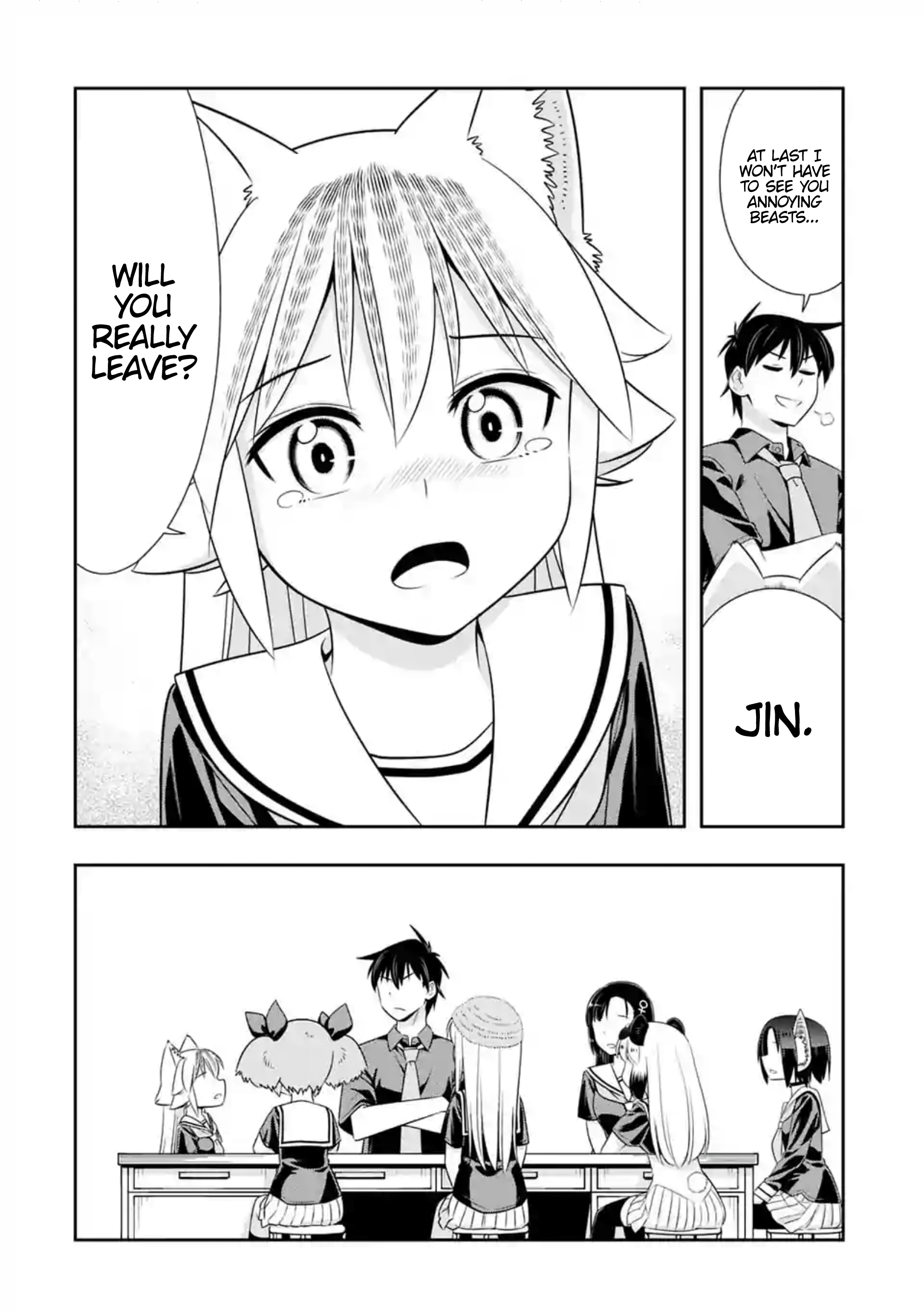 Murenase! Shiiton Gakuen Chapter 117 - page 4