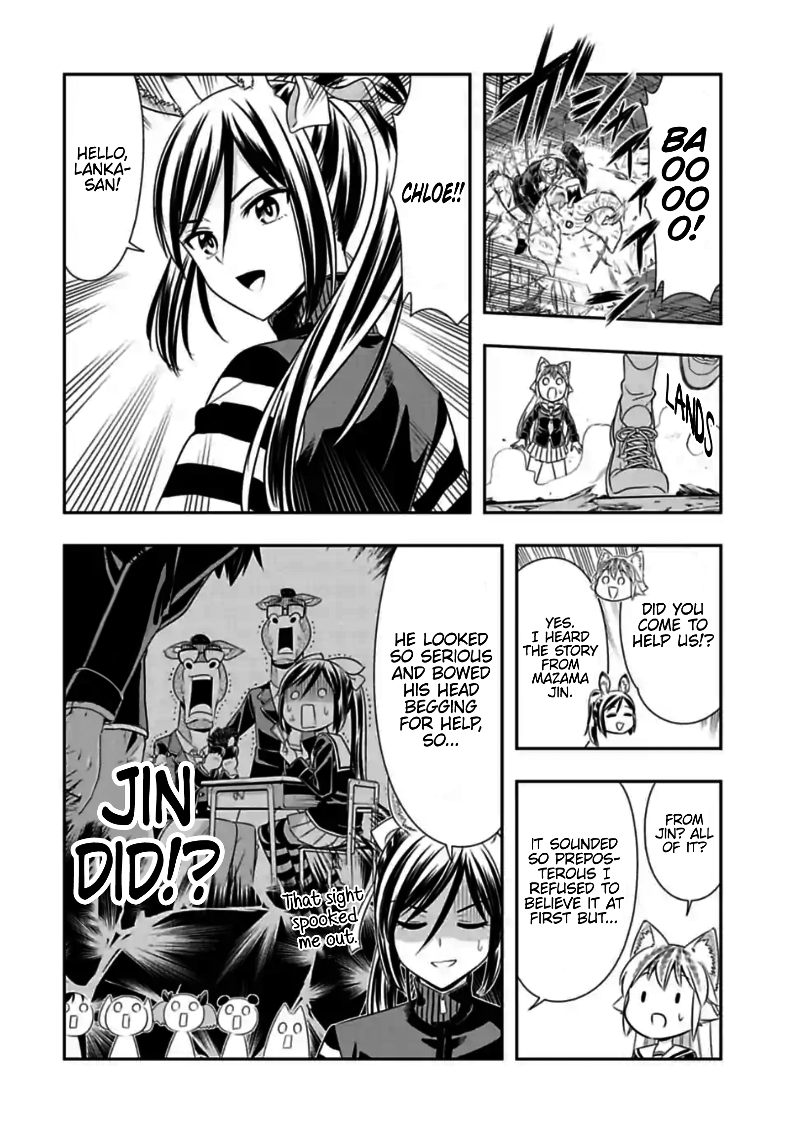 Murenase! Shiiton Gakuen Chapter 147 - page 7