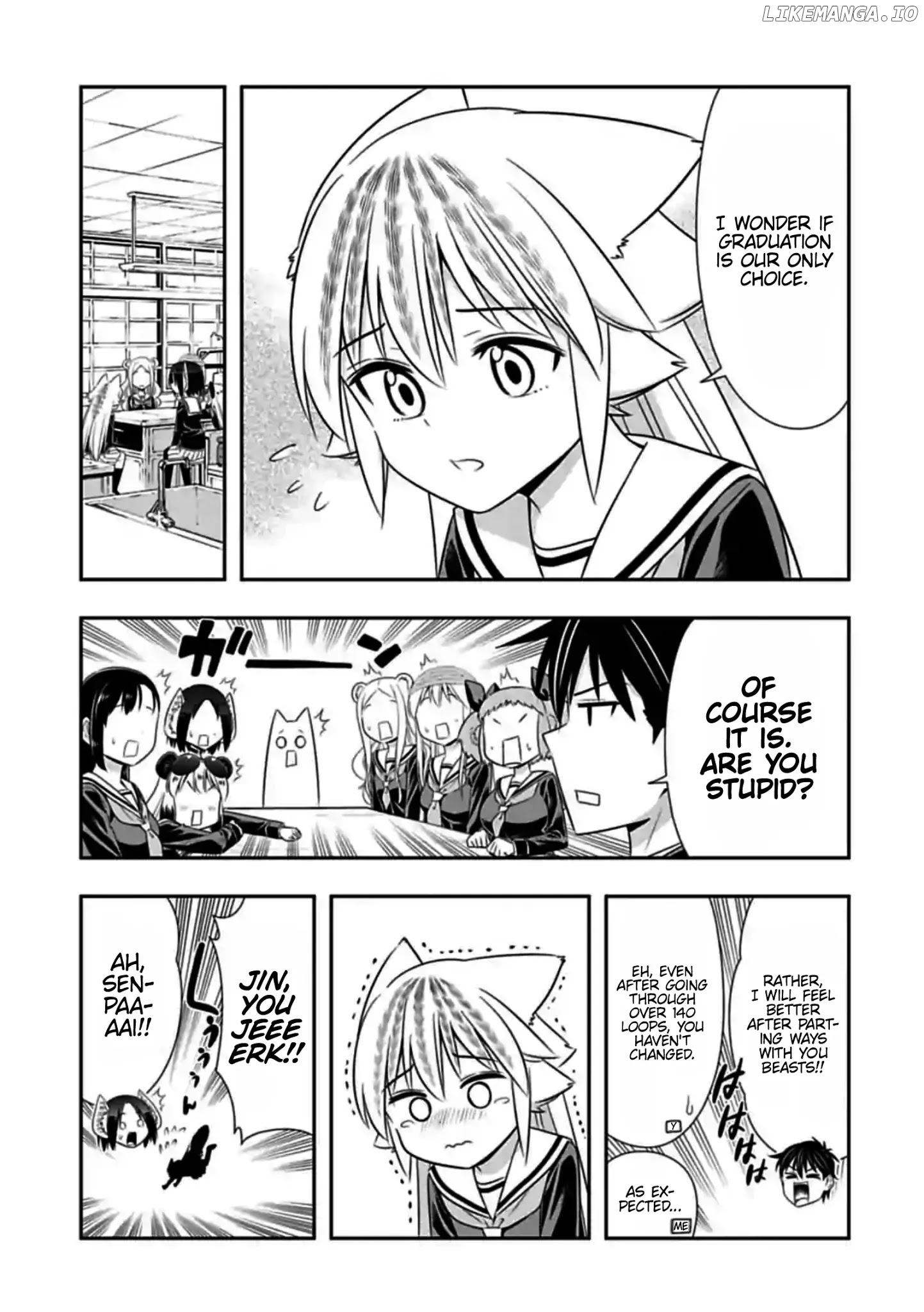 Murenase! Shiiton Gakuen chapter 150 - page 3