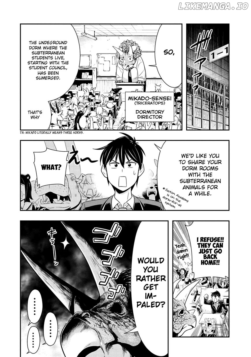 Murenase! Shiiton Gakuen Chapter 35 - page 4
