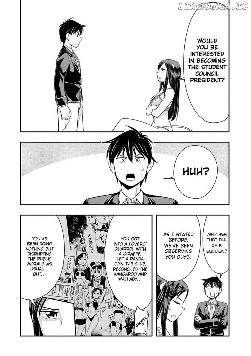 Murenase! Shiiton Gakuen Chapter 35 - page 8