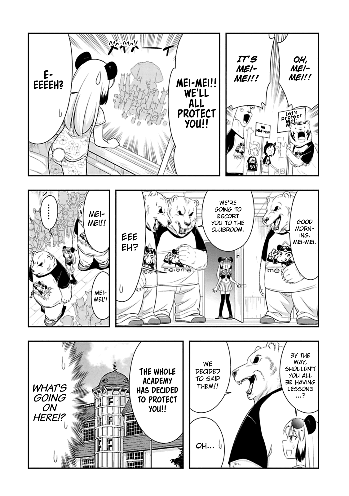Murenase! Shiiton Gakuen Chapter 59 - page 8