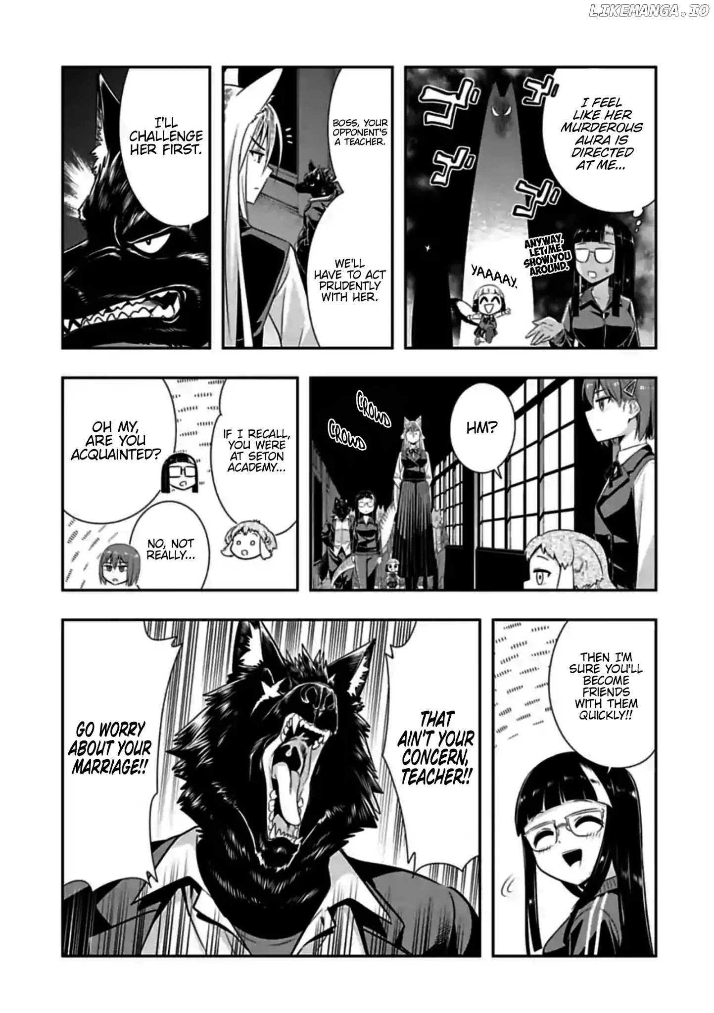 Murenase! Shiiton Gakuen chapter 152 - page 3