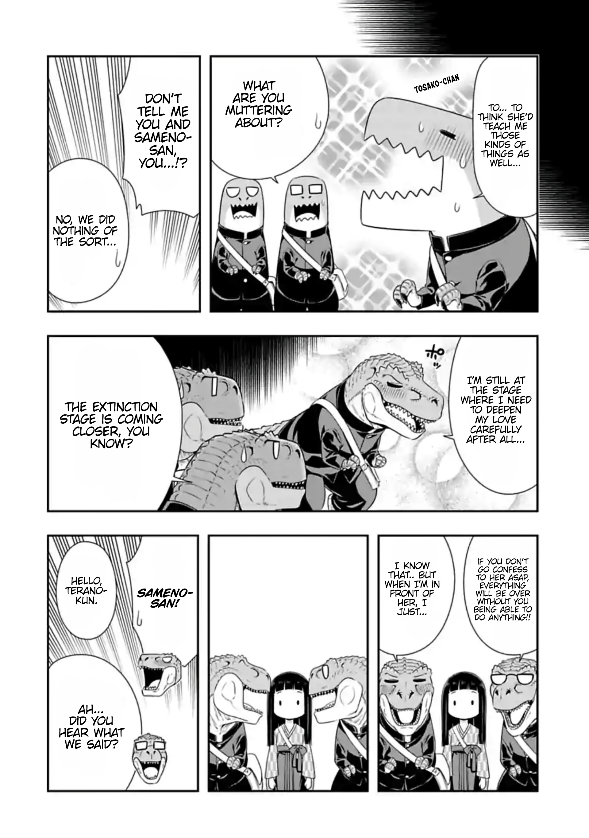 Murenase! Shiiton Gakuen Chapter 110 - page 4