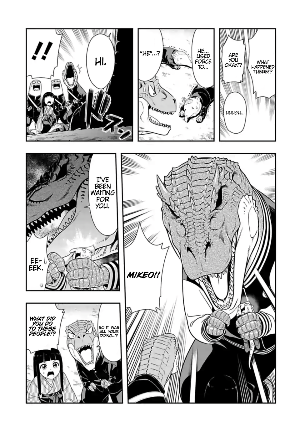 Murenase! Shiiton Gakuen Chapter 110 - page 7