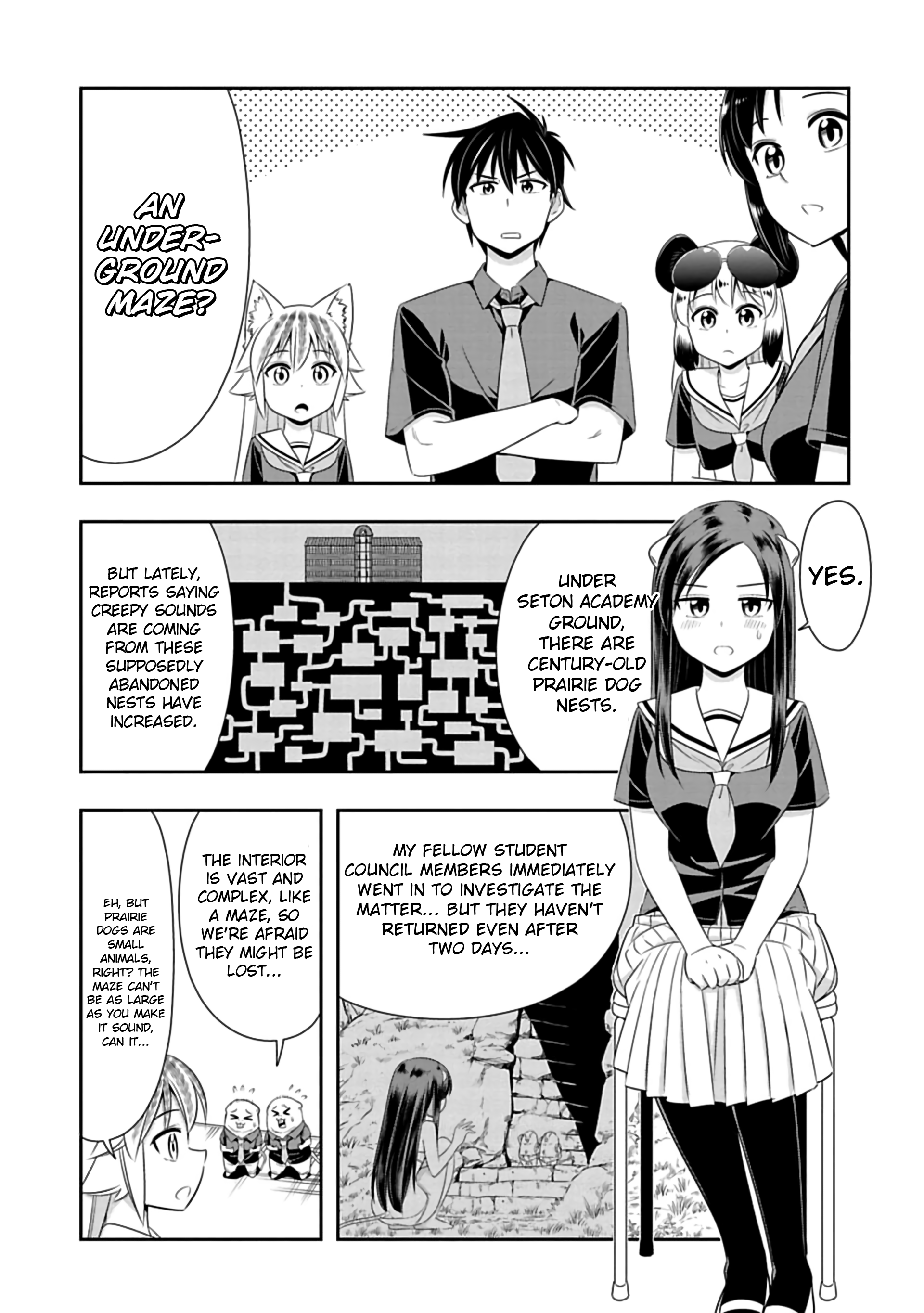 Murenase! Shiiton Gakuen Chapter 87 - page 3