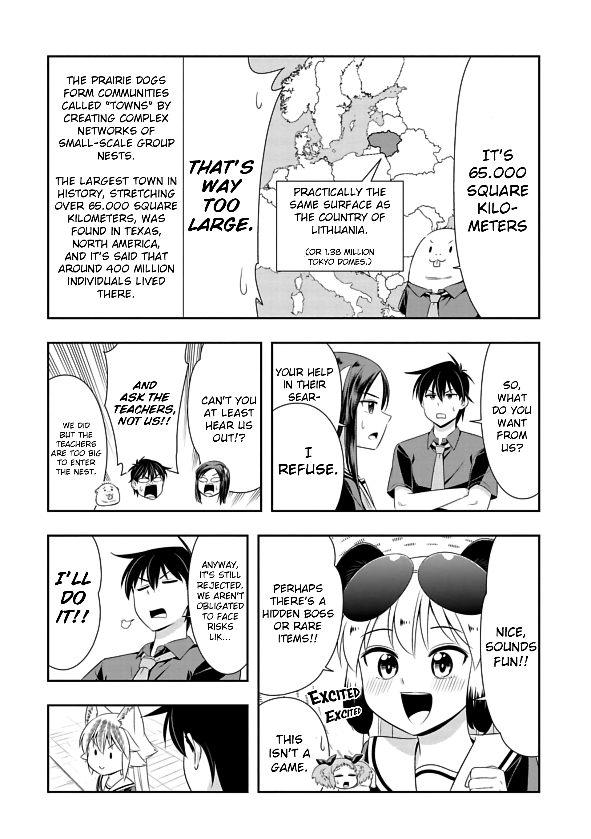 Murenase! Shiiton Gakuen Chapter 87 - page 4