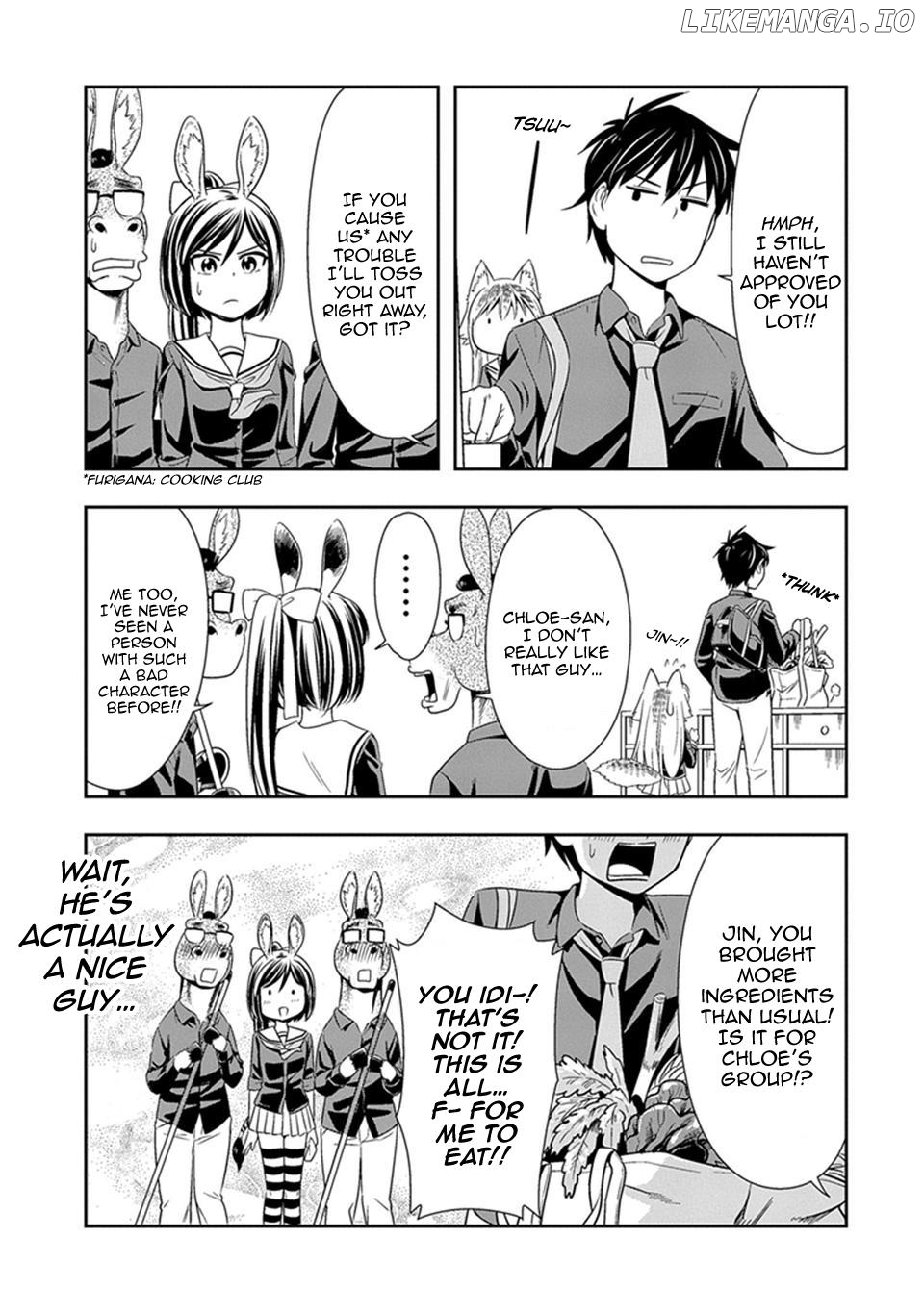 Murenase! Shiiton Gakuen Chapter 8.5 - page 3