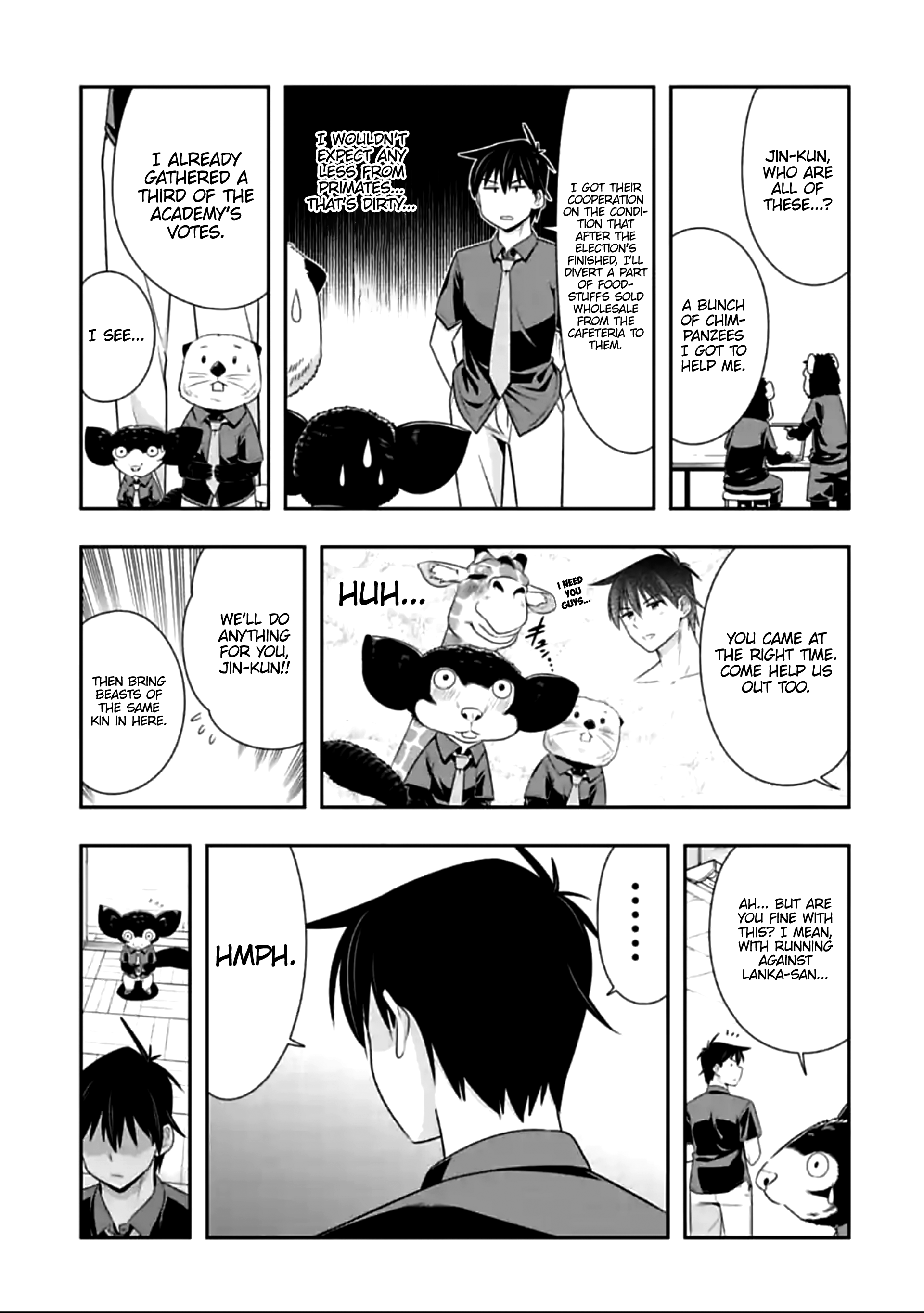 Murenase! Shiiton Gakuen Chapter 122 - page 3