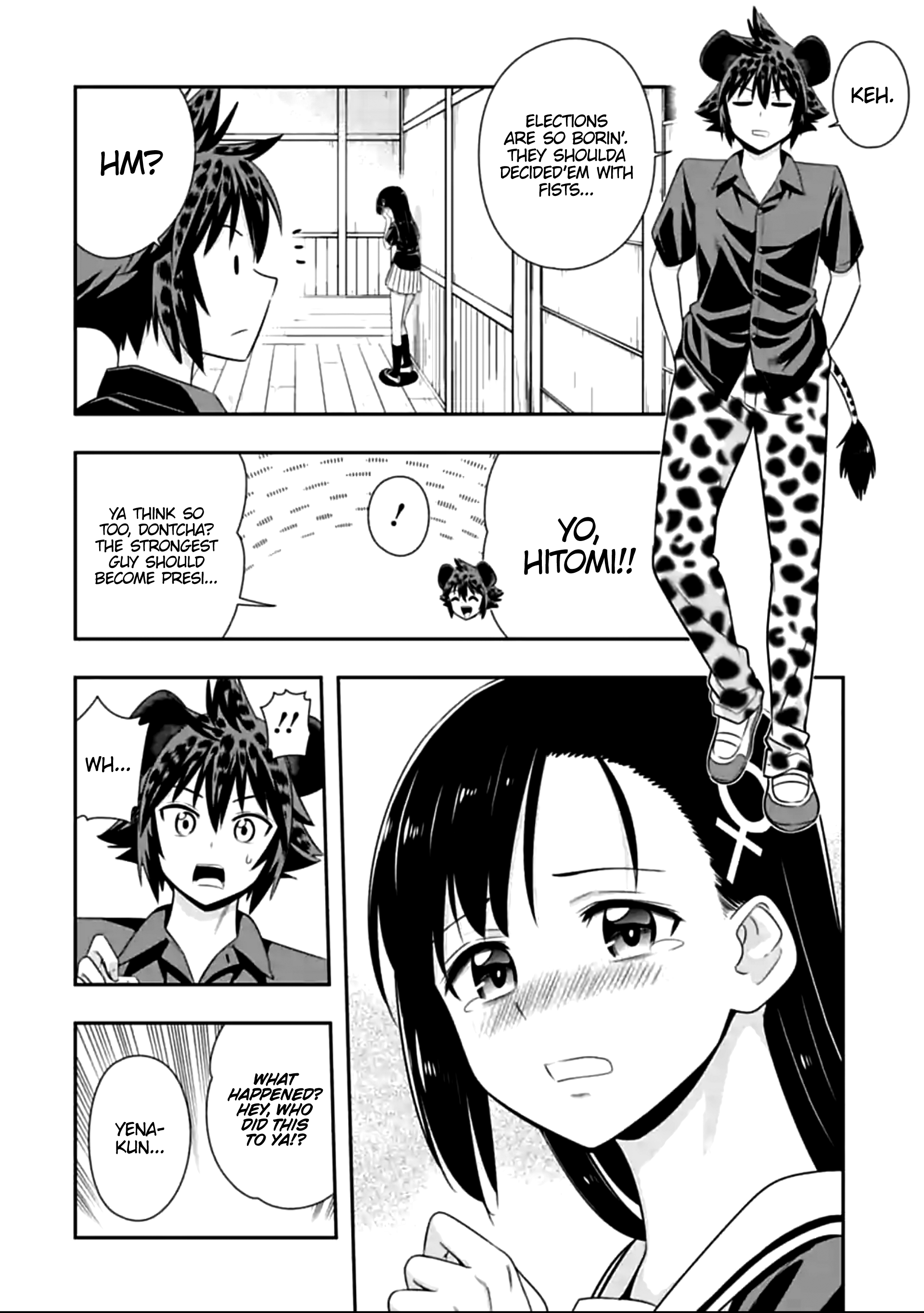 Murenase! Shiiton Gakuen Chapter 122 - page 8