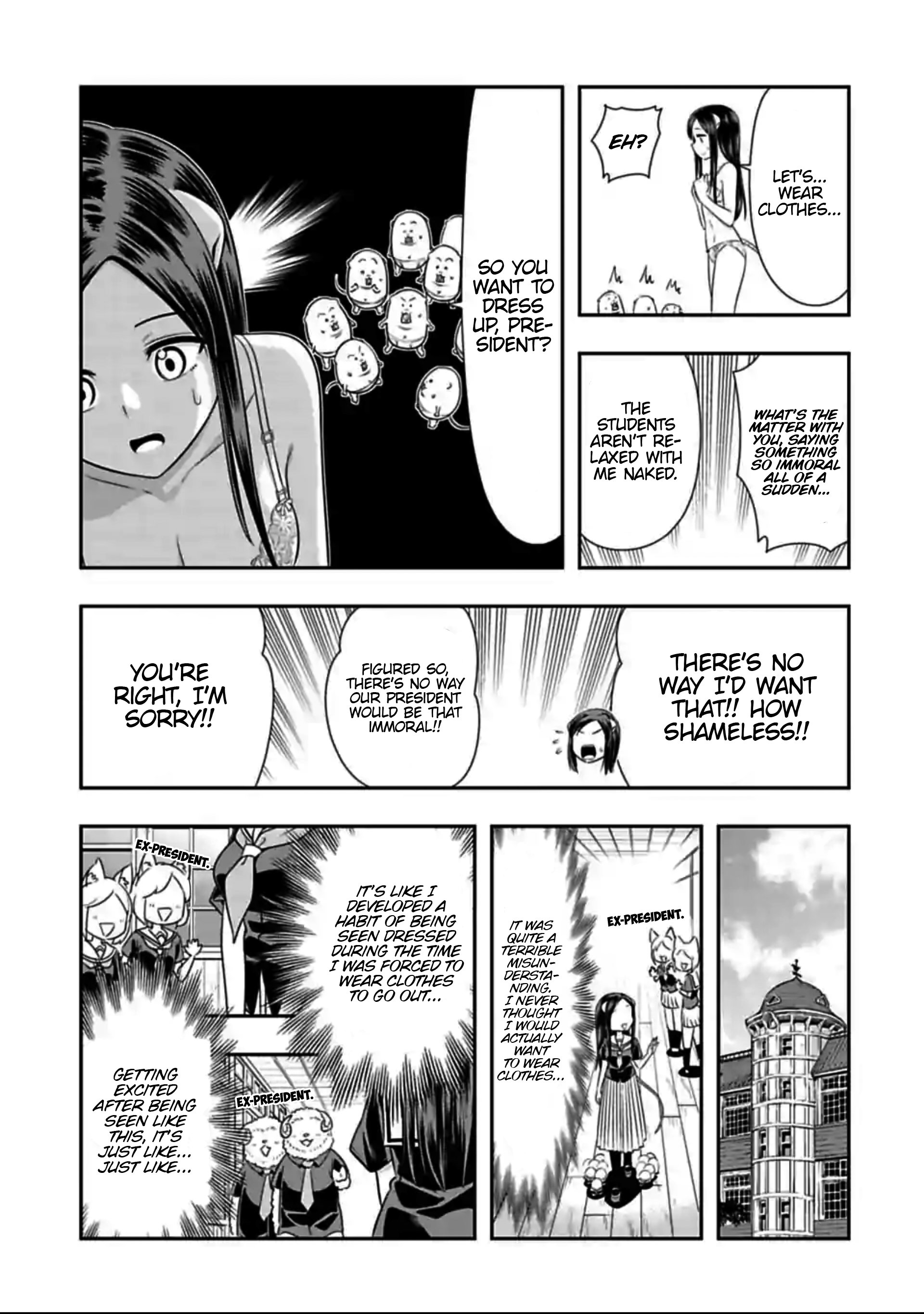 Murenase! Shiiton Gakuen Chapter 129.5 - page 3