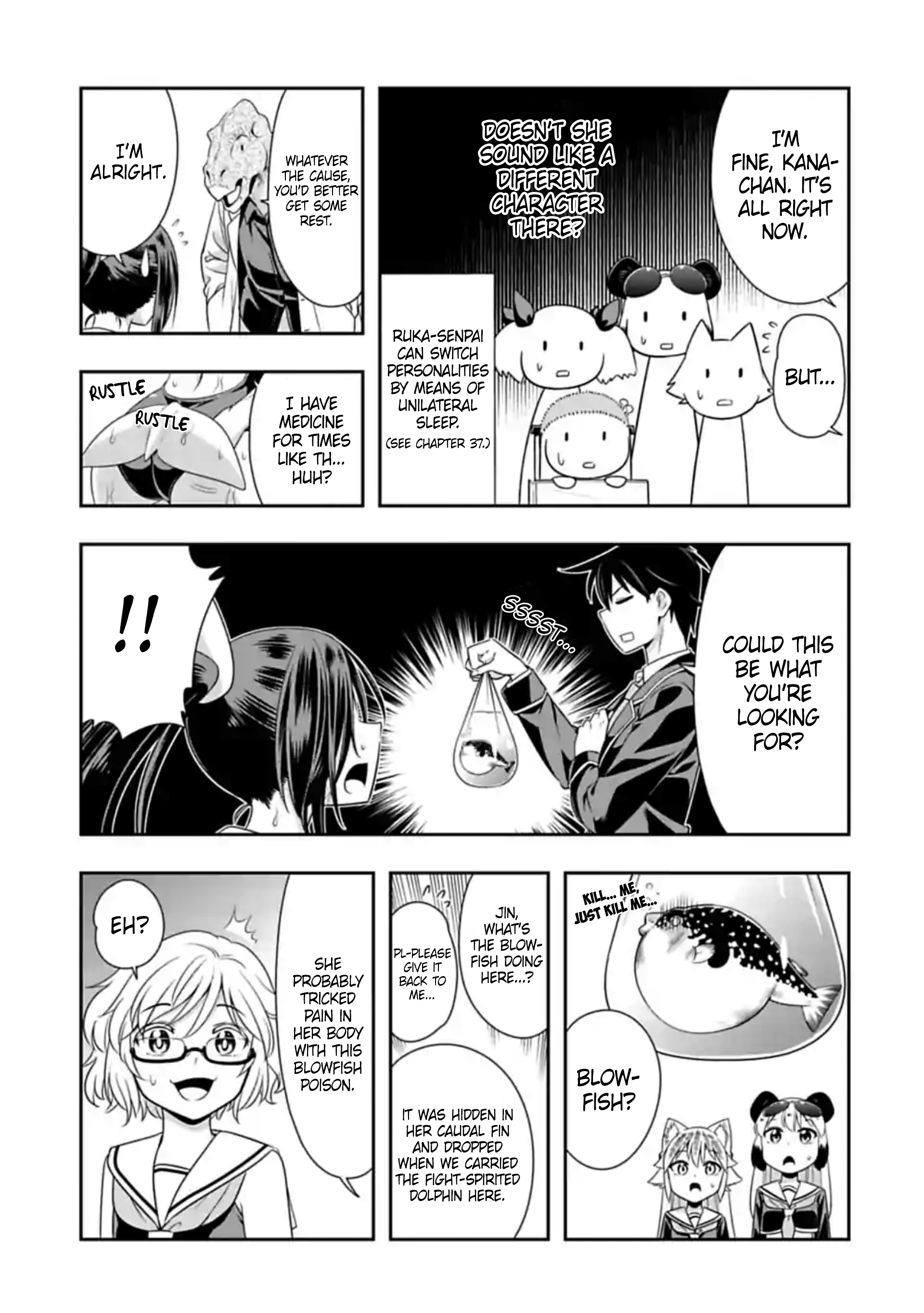 Murenase! Shiiton Gakuen Chapter 105 - page 3