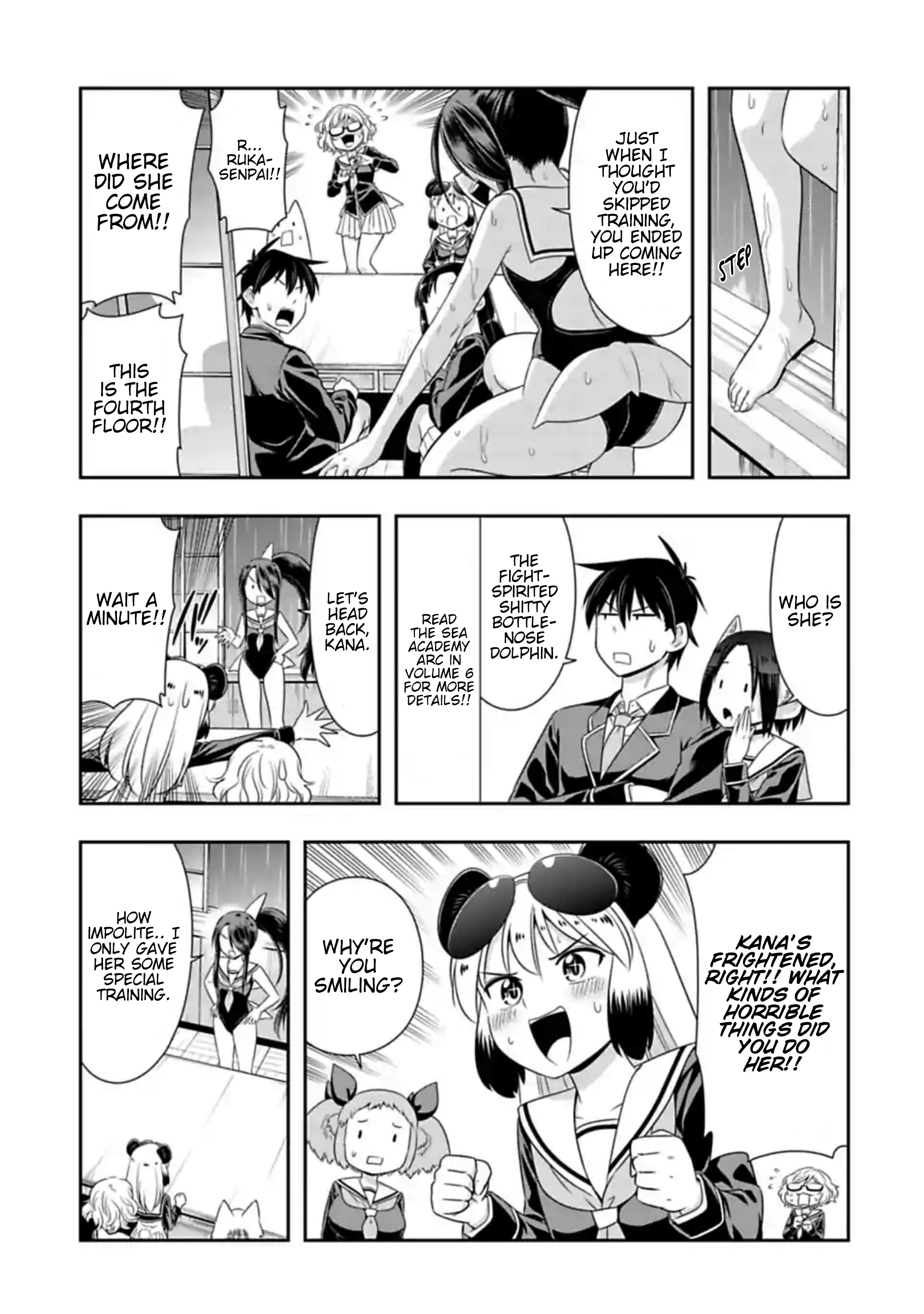 Murenase! Shiiton Gakuen Chapter 104 - page 3