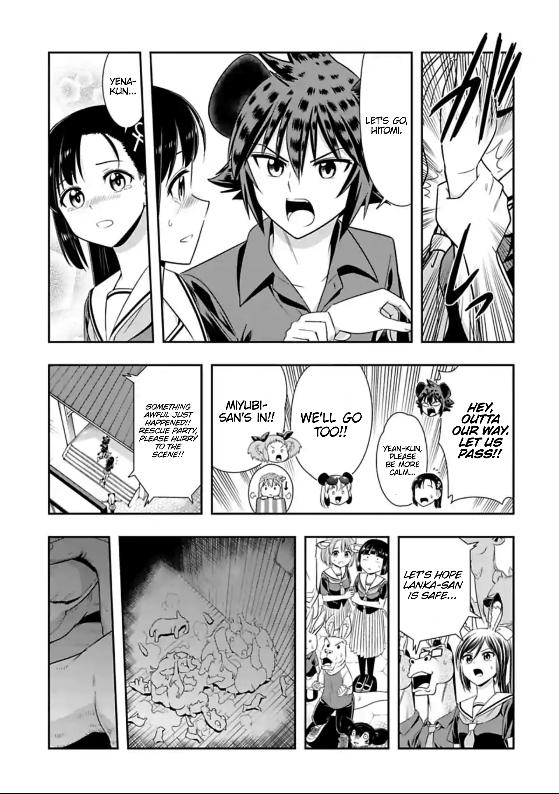 Murenase! Shiiton Gakuen Chapter 126 - page 3