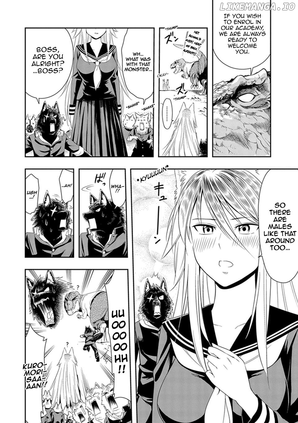 Murenase! Shiiton Gakuen Chapter 6.5 - page 4