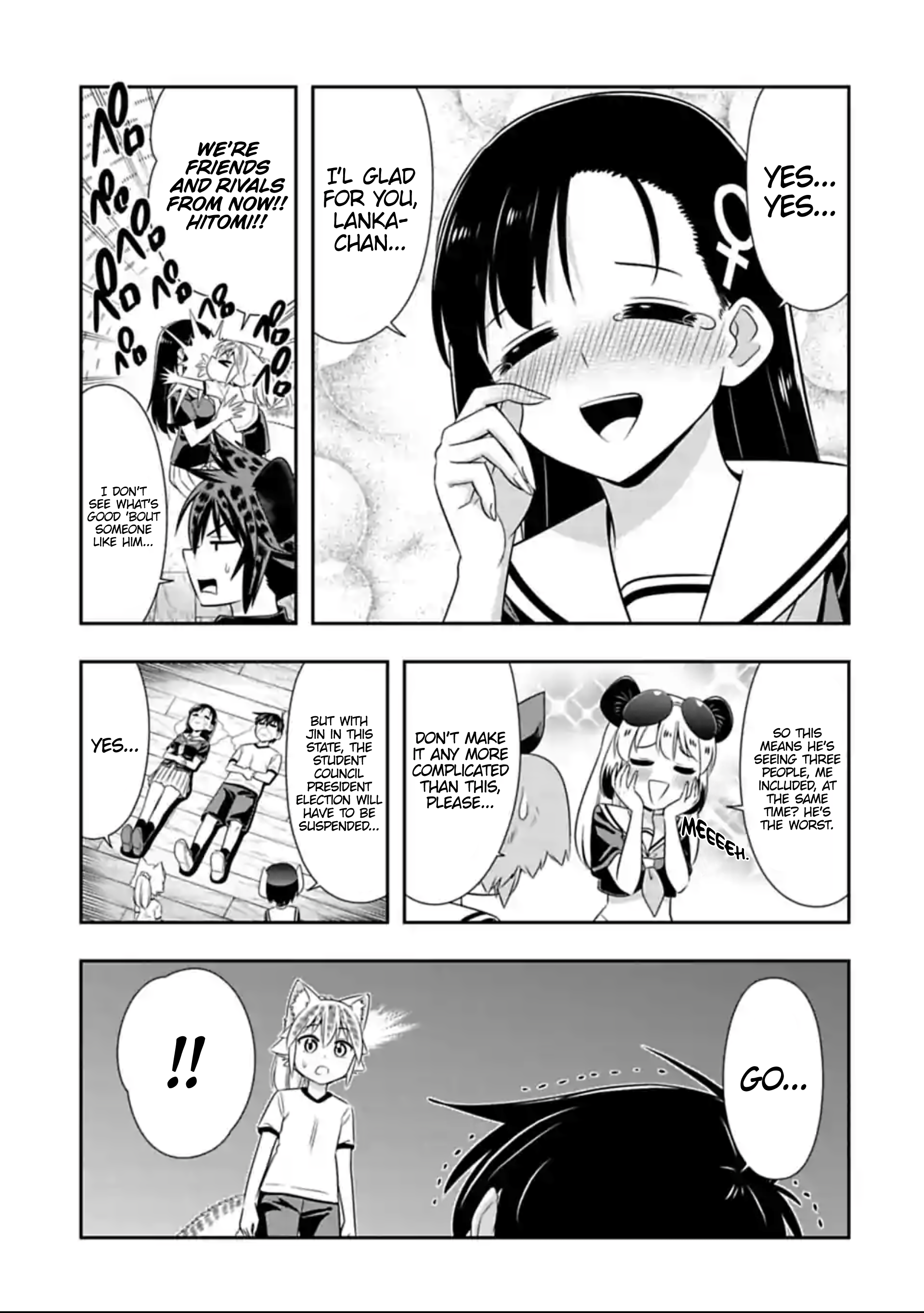 Murenase! Shiiton Gakuen Chapter 127 - page 7
