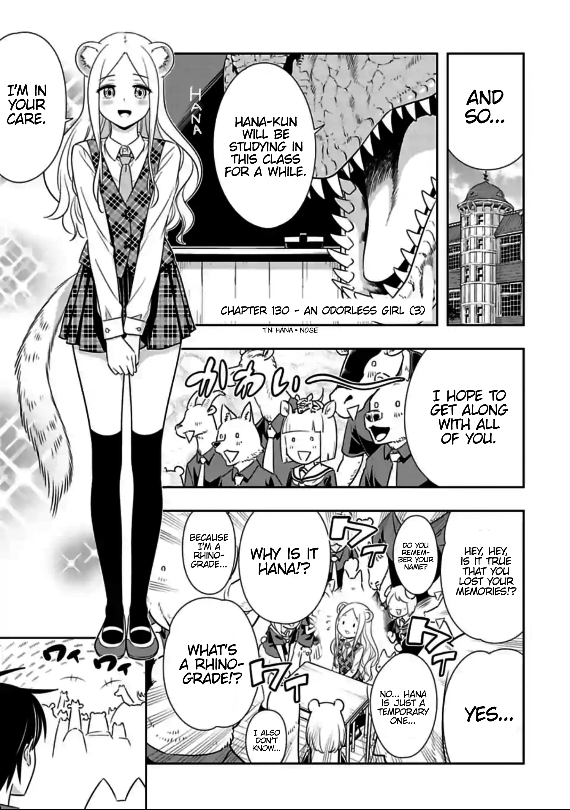 Murenase! Shiiton Gakuen Chapter 130 - page 1