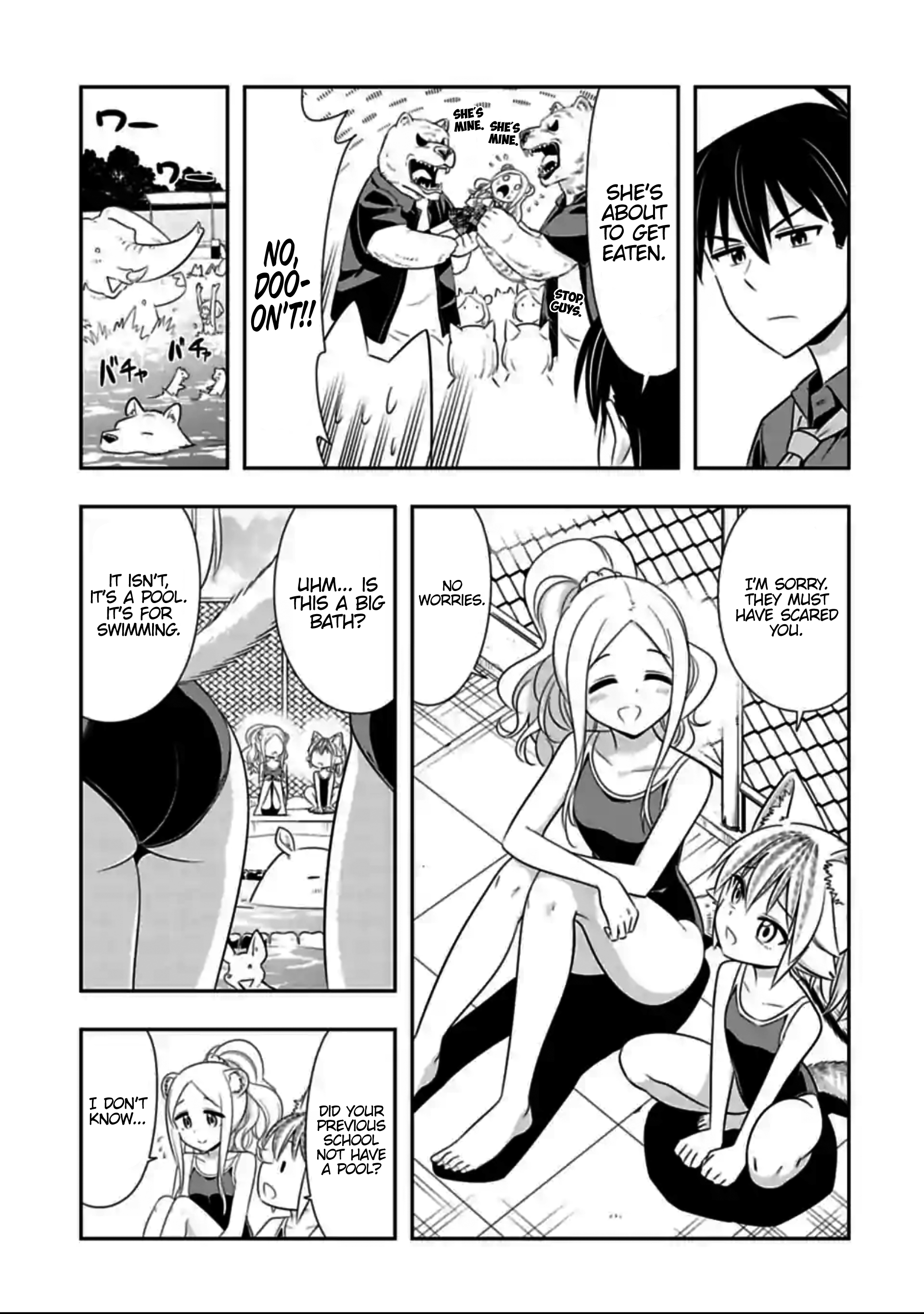 Murenase! Shiiton Gakuen Chapter 130 - page 3