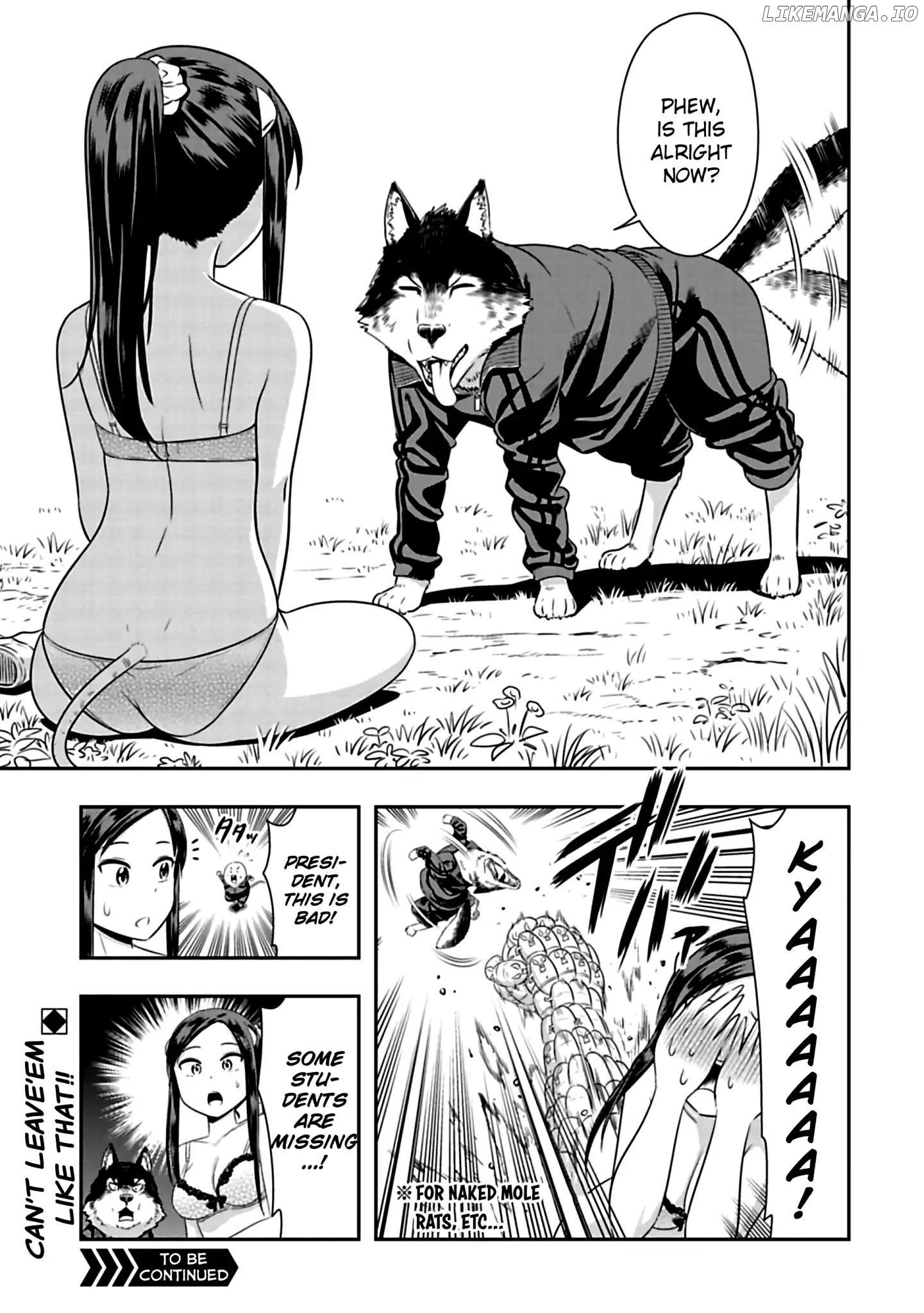 Murenase! Shiiton Gakuen Chapter 70.5 - page 3