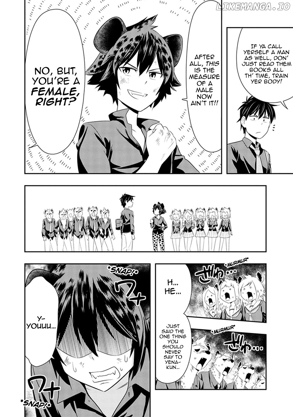 Murenase! Shiiton Gakuen Chapter 14 - page 6