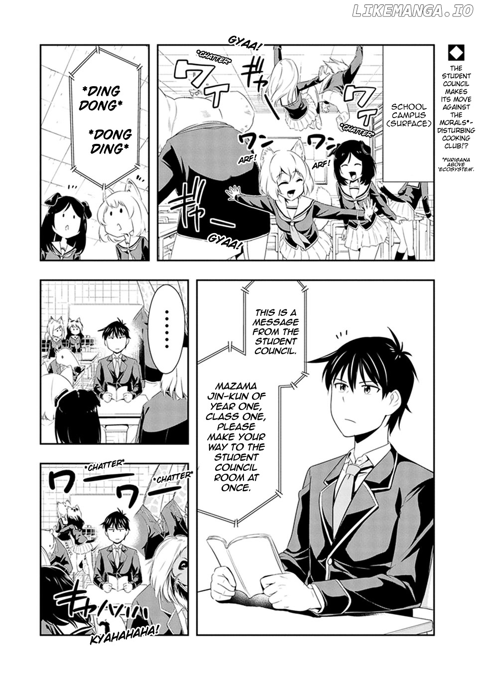 Murenase! Shiiton Gakuen Chapter 16 - page 2