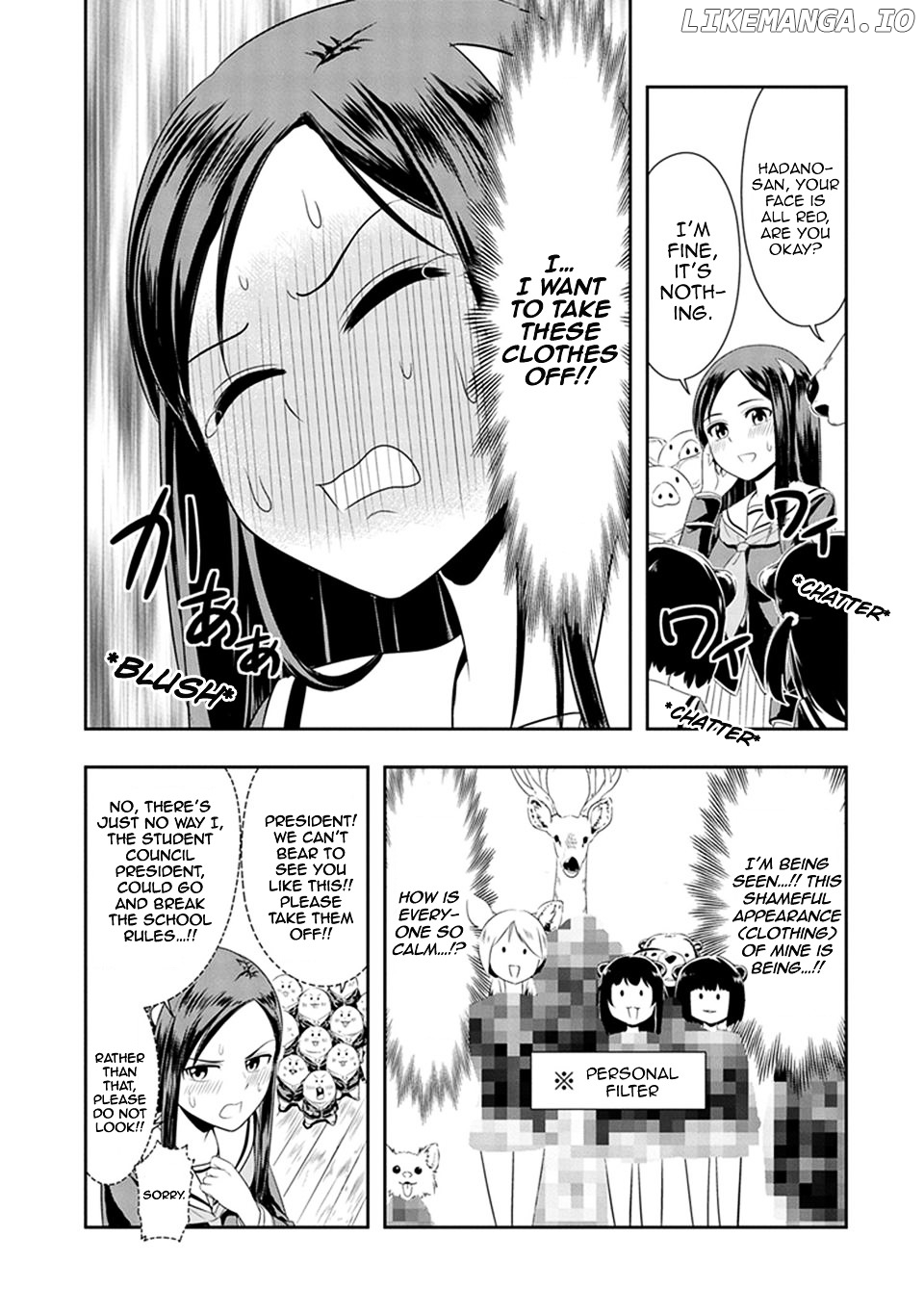 Murenase! Shiiton Gakuen Chapter 16 - page 7