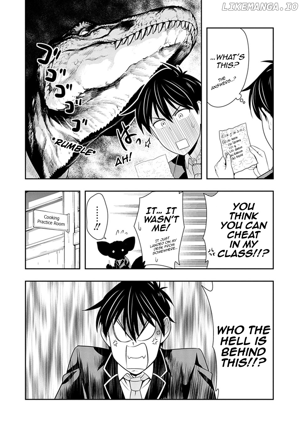 Murenase! Shiiton Gakuen Chapter 15 - page 8