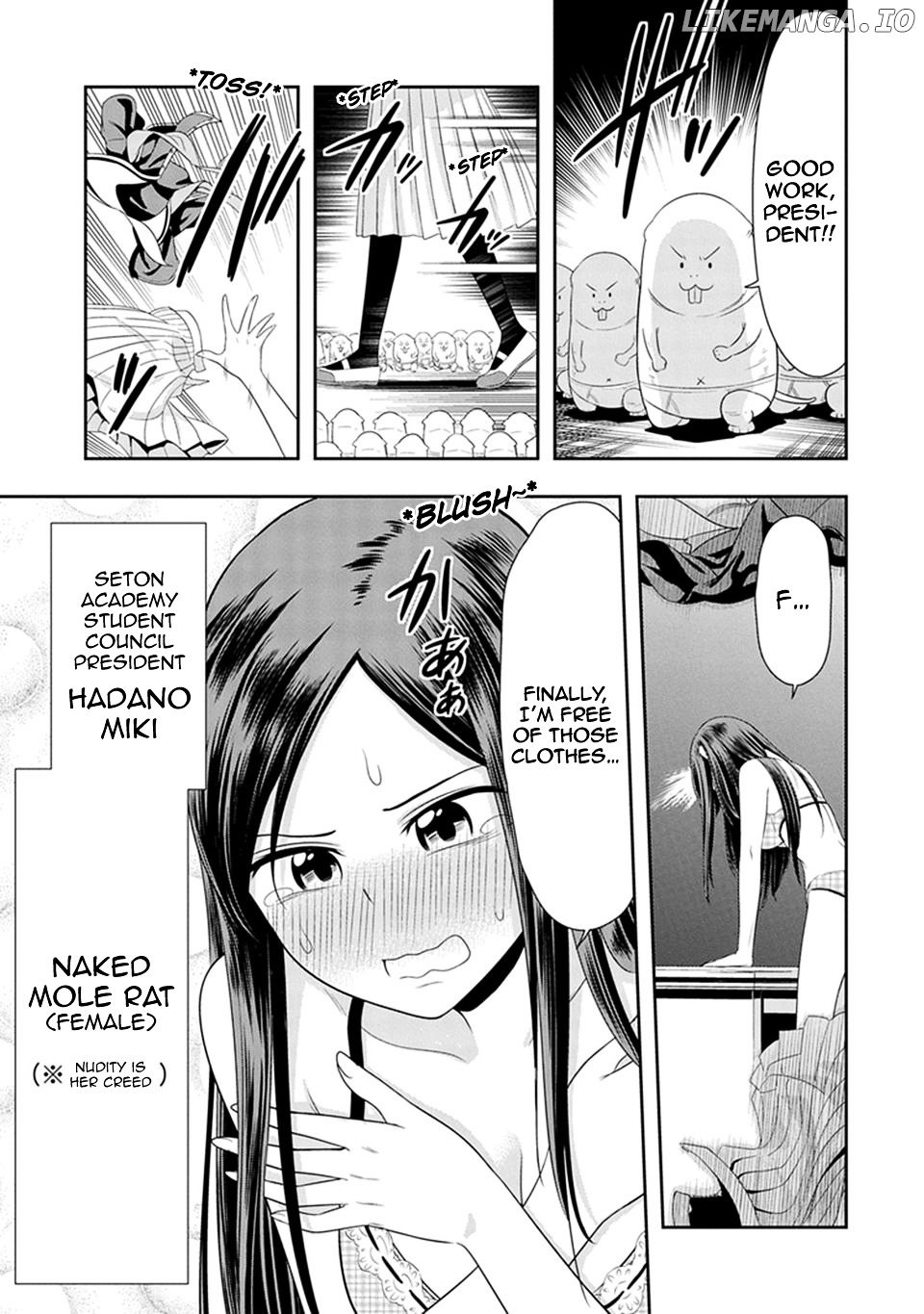 Murenase! Shiiton Gakuen Chapter 13 - page 4