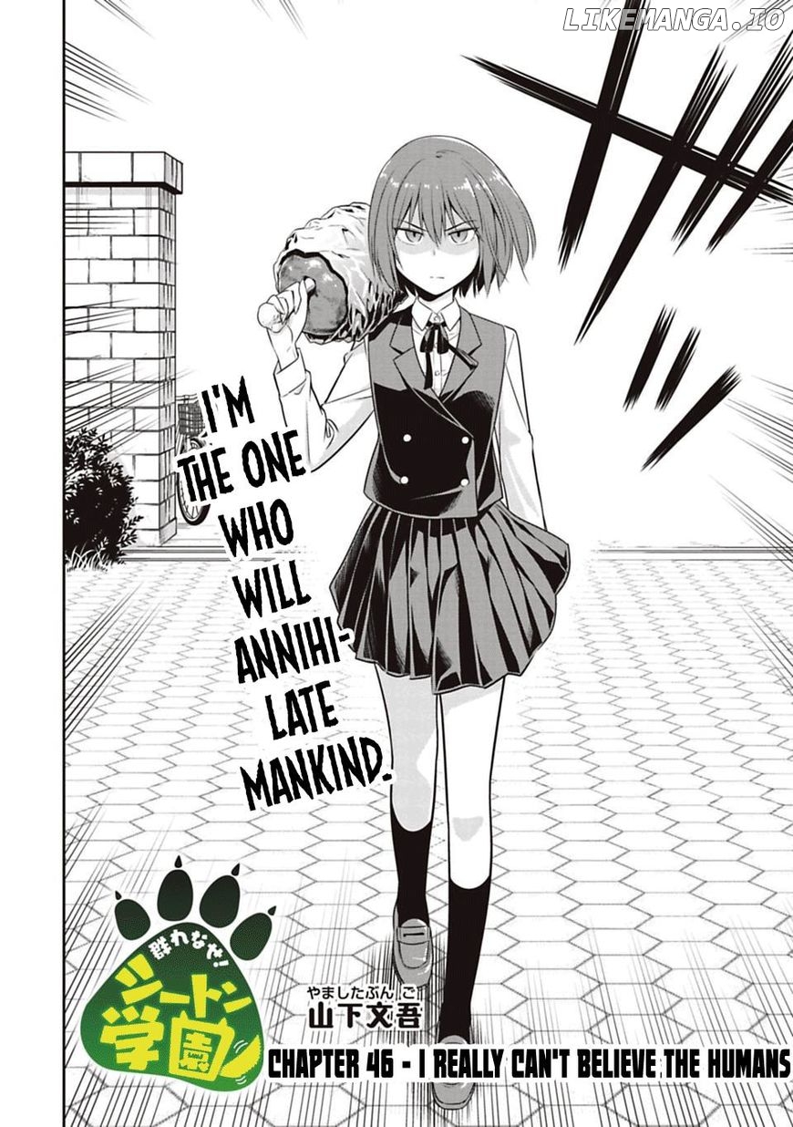Murenase! Shiiton Gakuen Chapter 46 - page 2